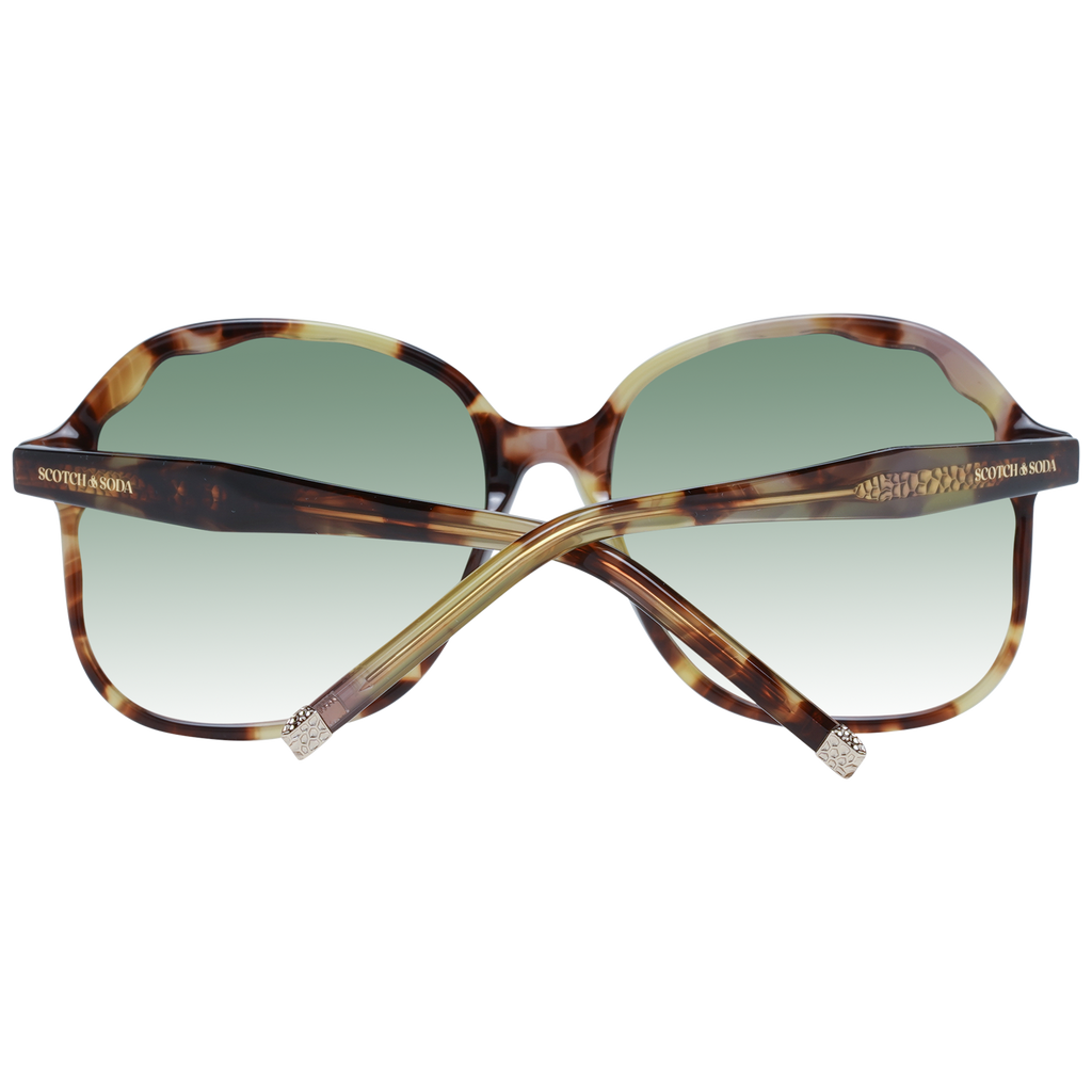 Lunettes de soleil dégradées à motif papillon chic