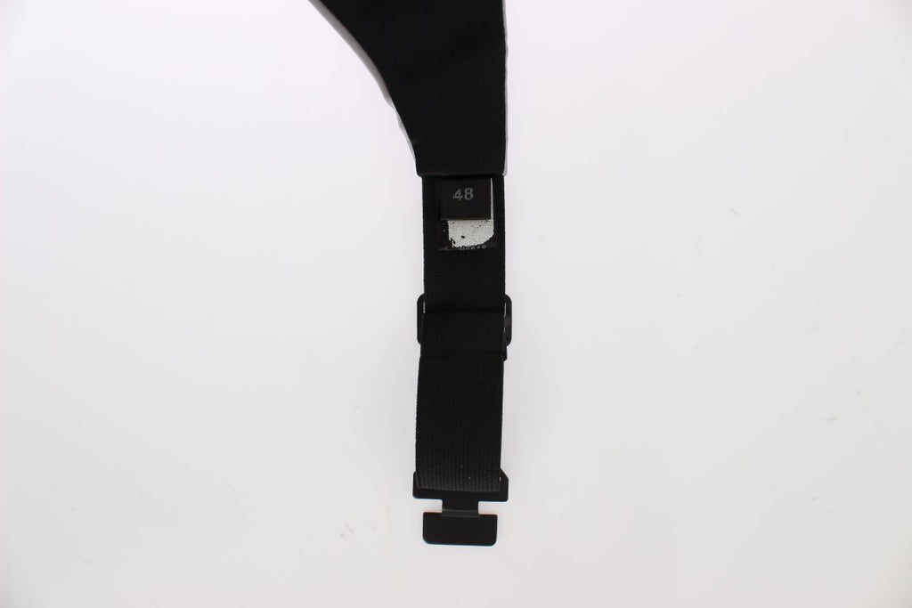 Ceinture en soie grise pour gilet