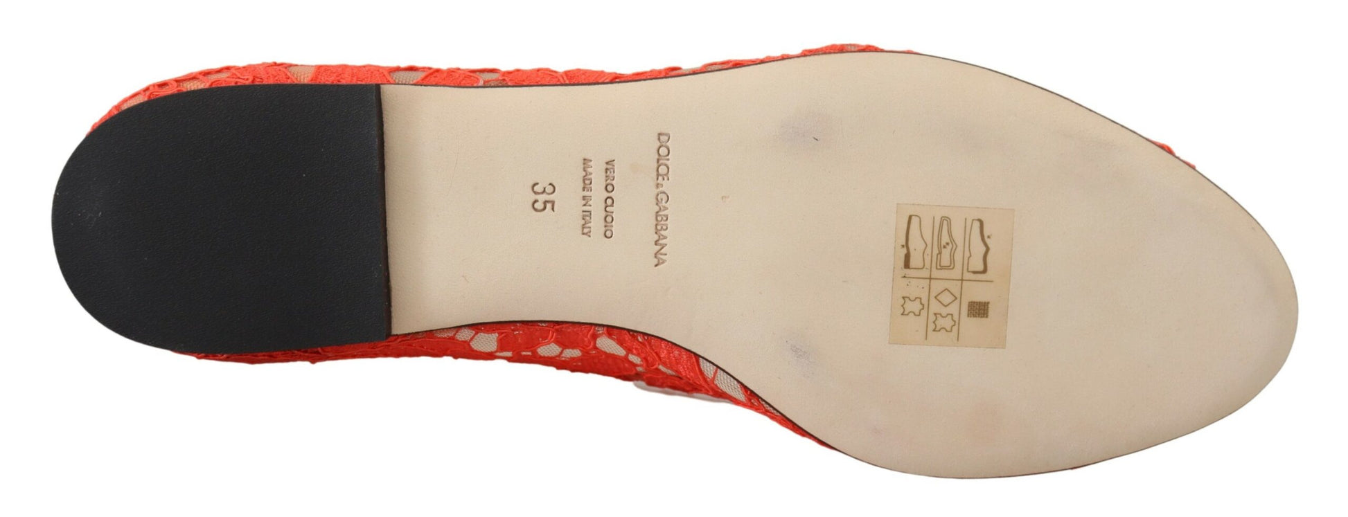 Boutures de ballet plates en dentelle Taormina rouge avec cristaux