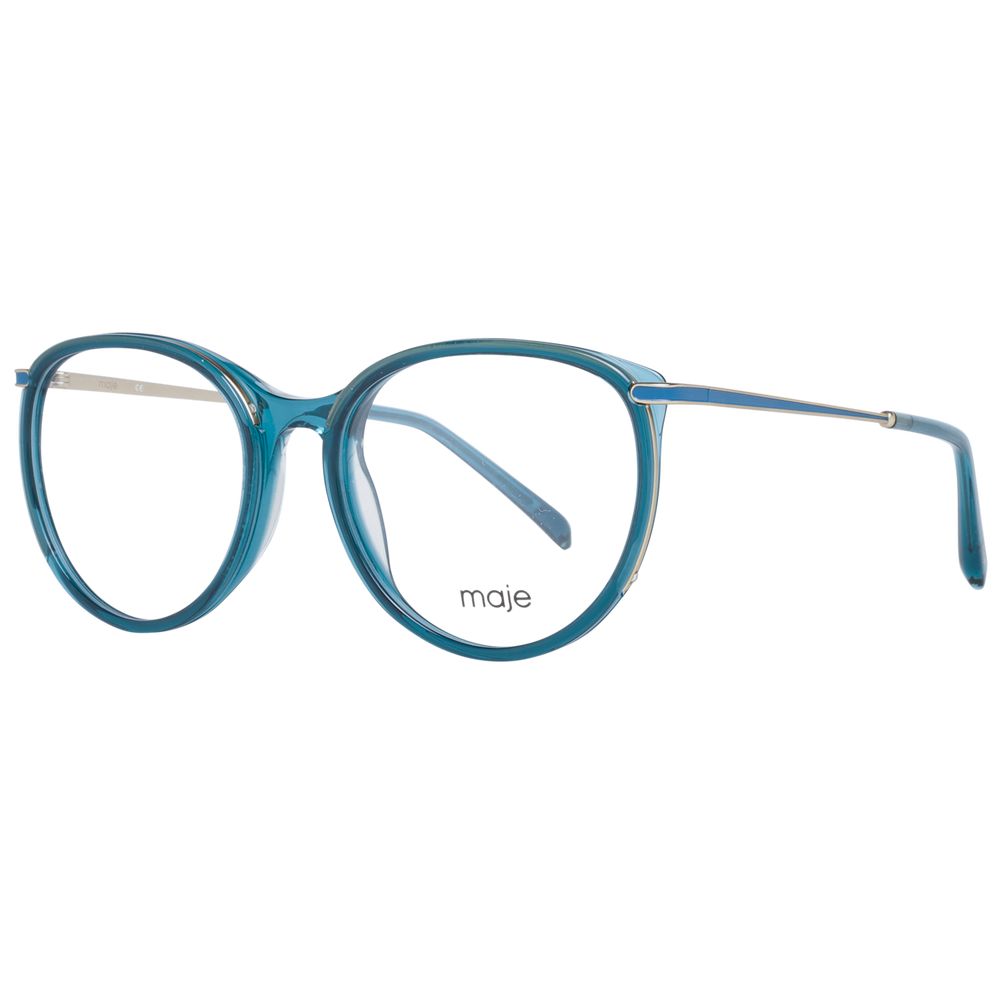 Monture de lunettes verte pour femme