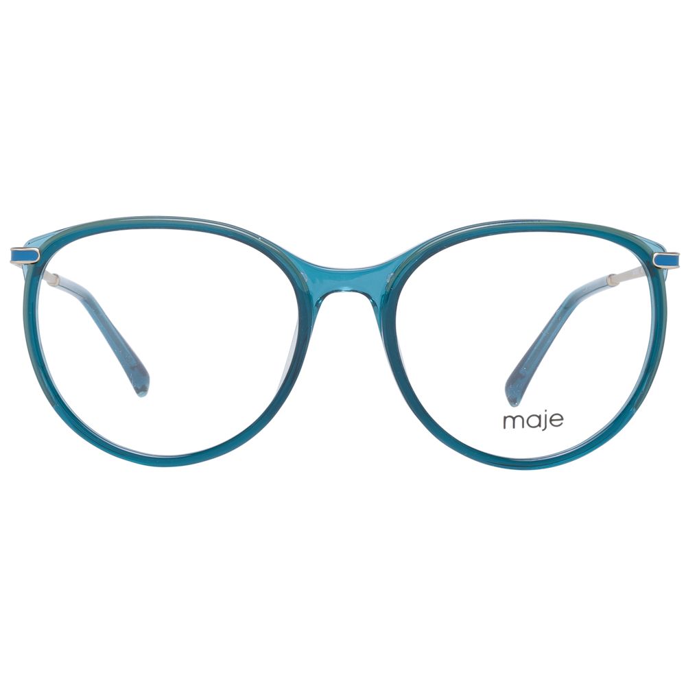 Monture de lunettes verte pour femme