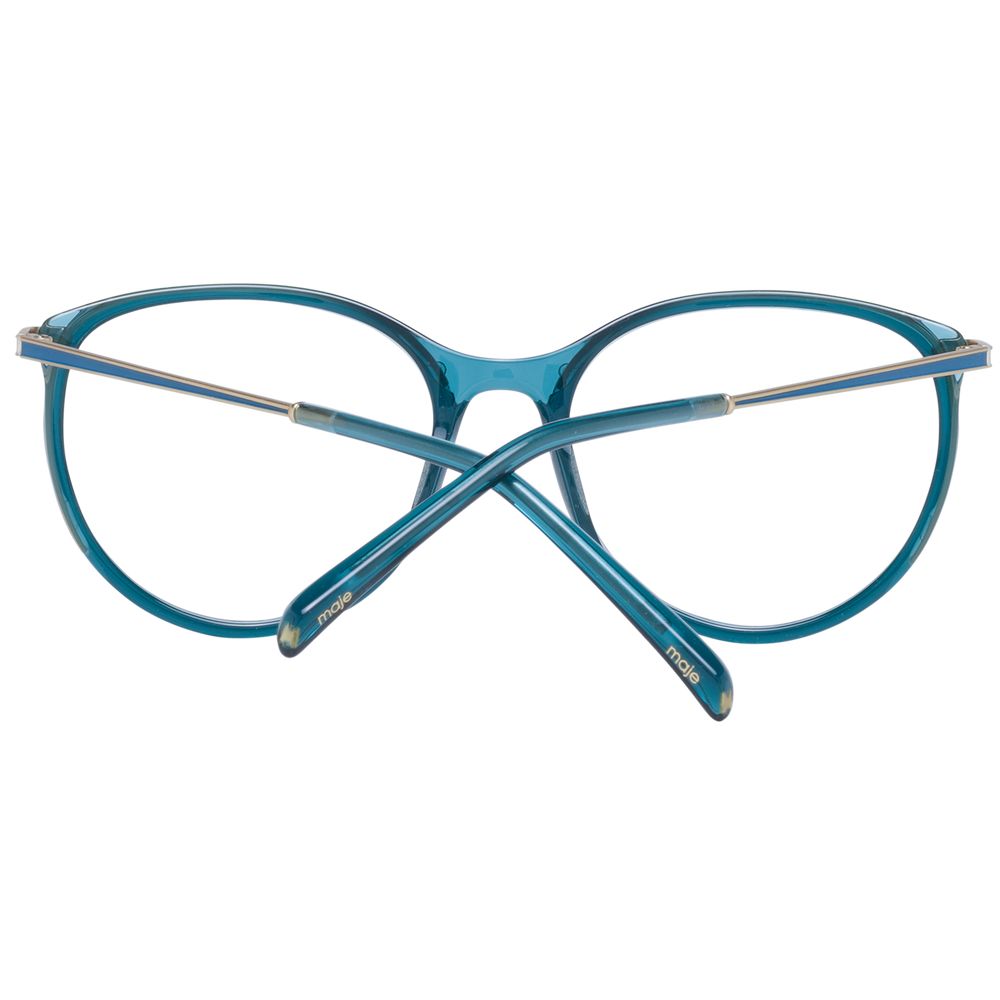 Monture de lunettes verte pour femme