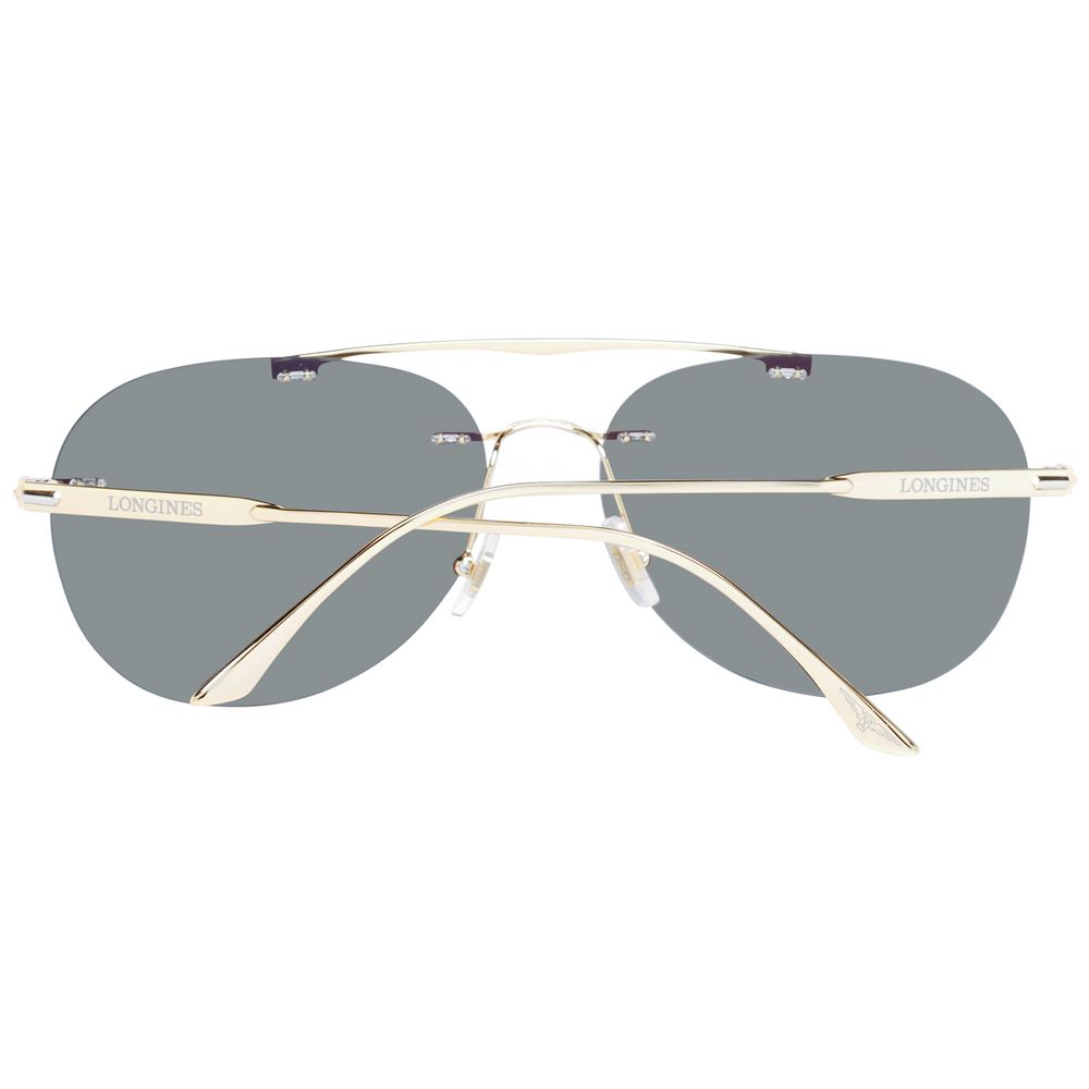 Lunettes de soleil pour homme, dorées