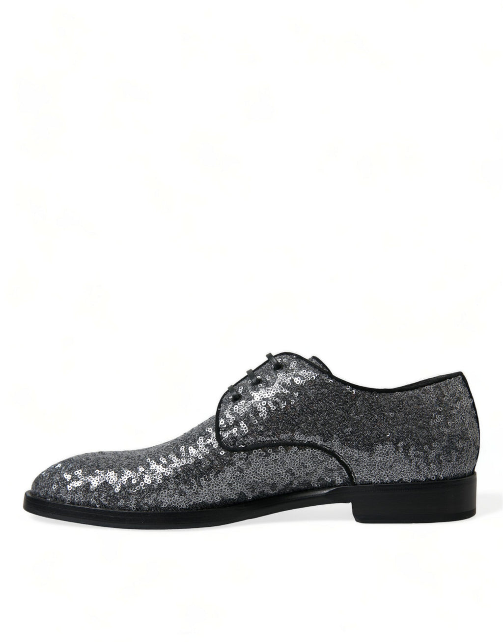 Boutures de ville à lacets pour homme, en argent pailleté