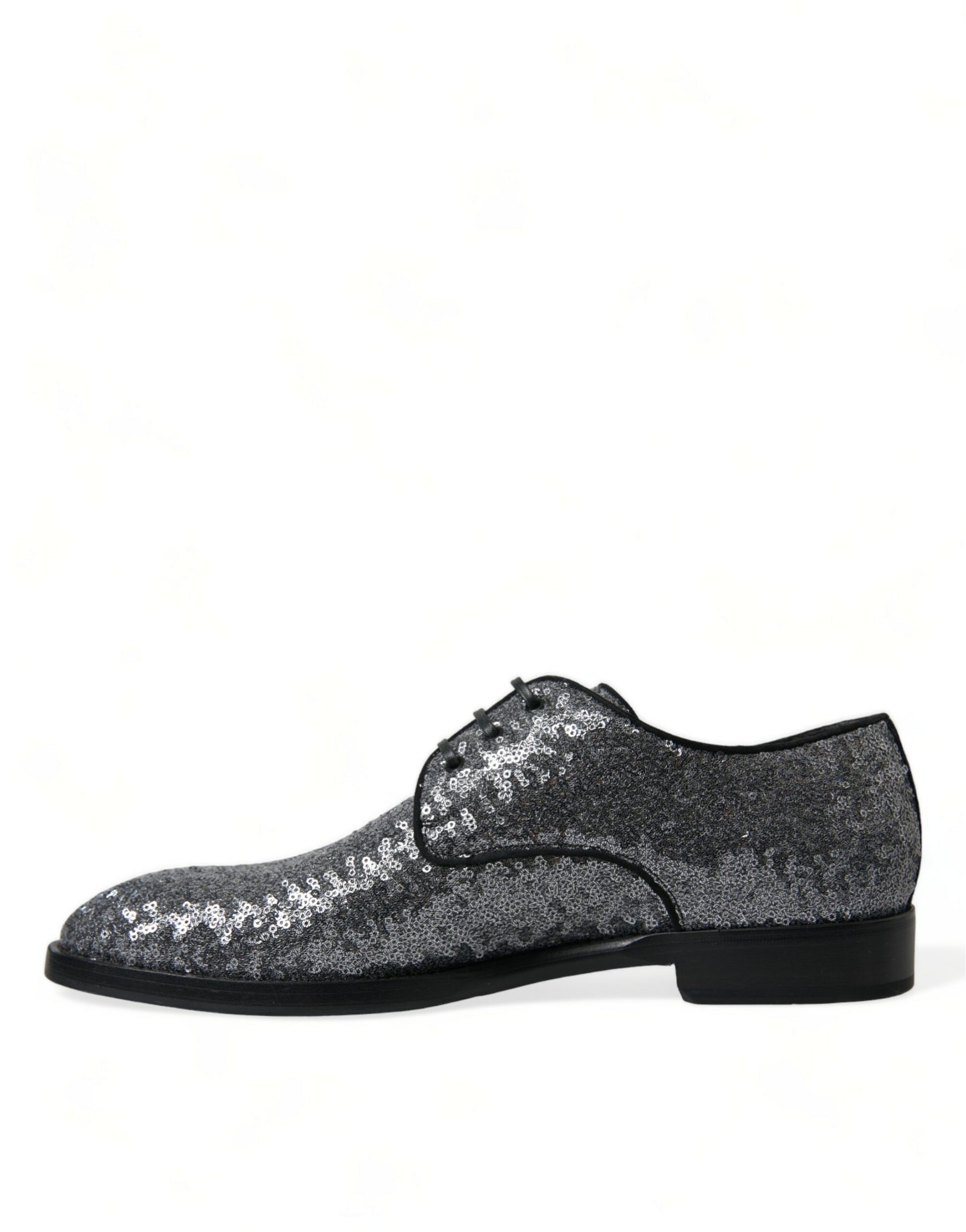 Boutures de ville à lacets pour homme, en argent pailleté