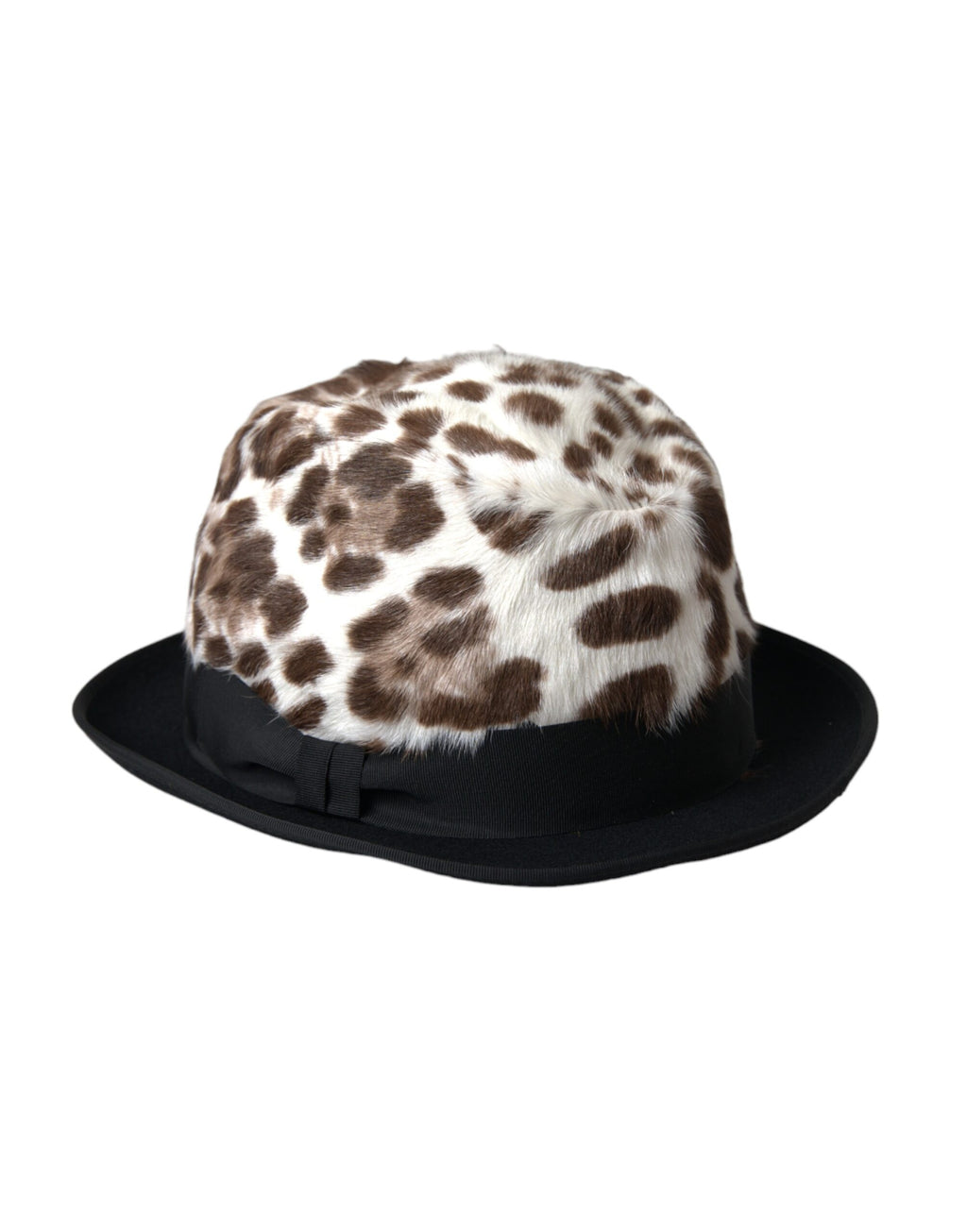 Chapeau Fedora pour femme, motif léopard multicolore
