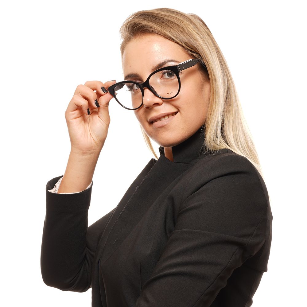 Schwarze Damenbrillenfassungen