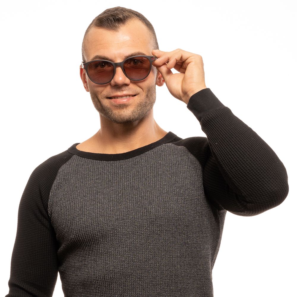 Brown Plastic Sunglasses