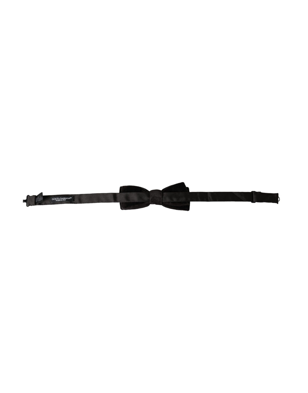 Papillon de cravate pour homme en coton velours noir, taille réglable.