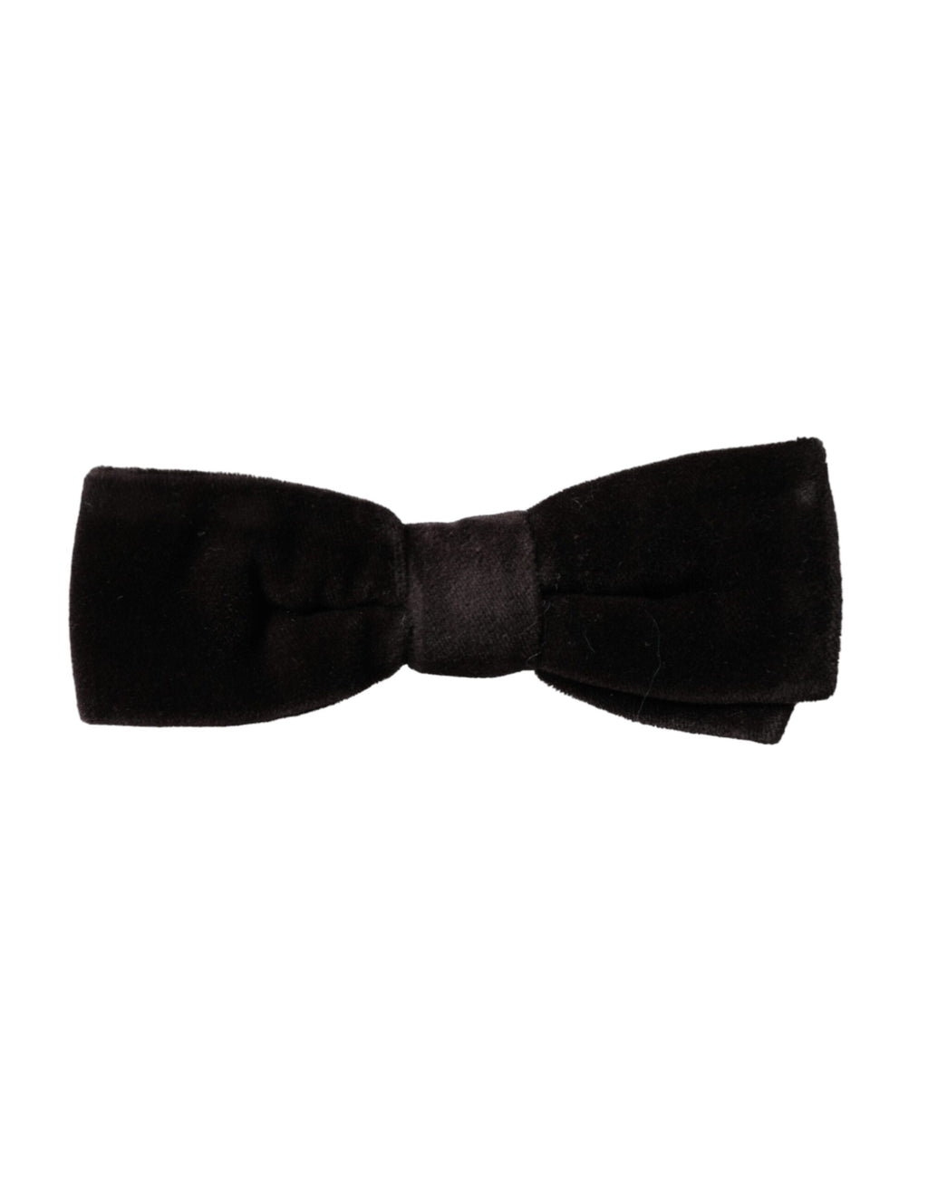 Papillon de cravate pour homme en coton velours noir, taille réglable.