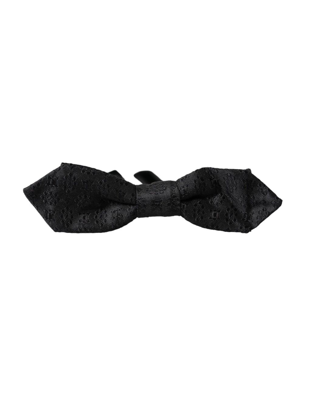 Papillon de cravate pour homme en soie noire, réglable, fantaisie.