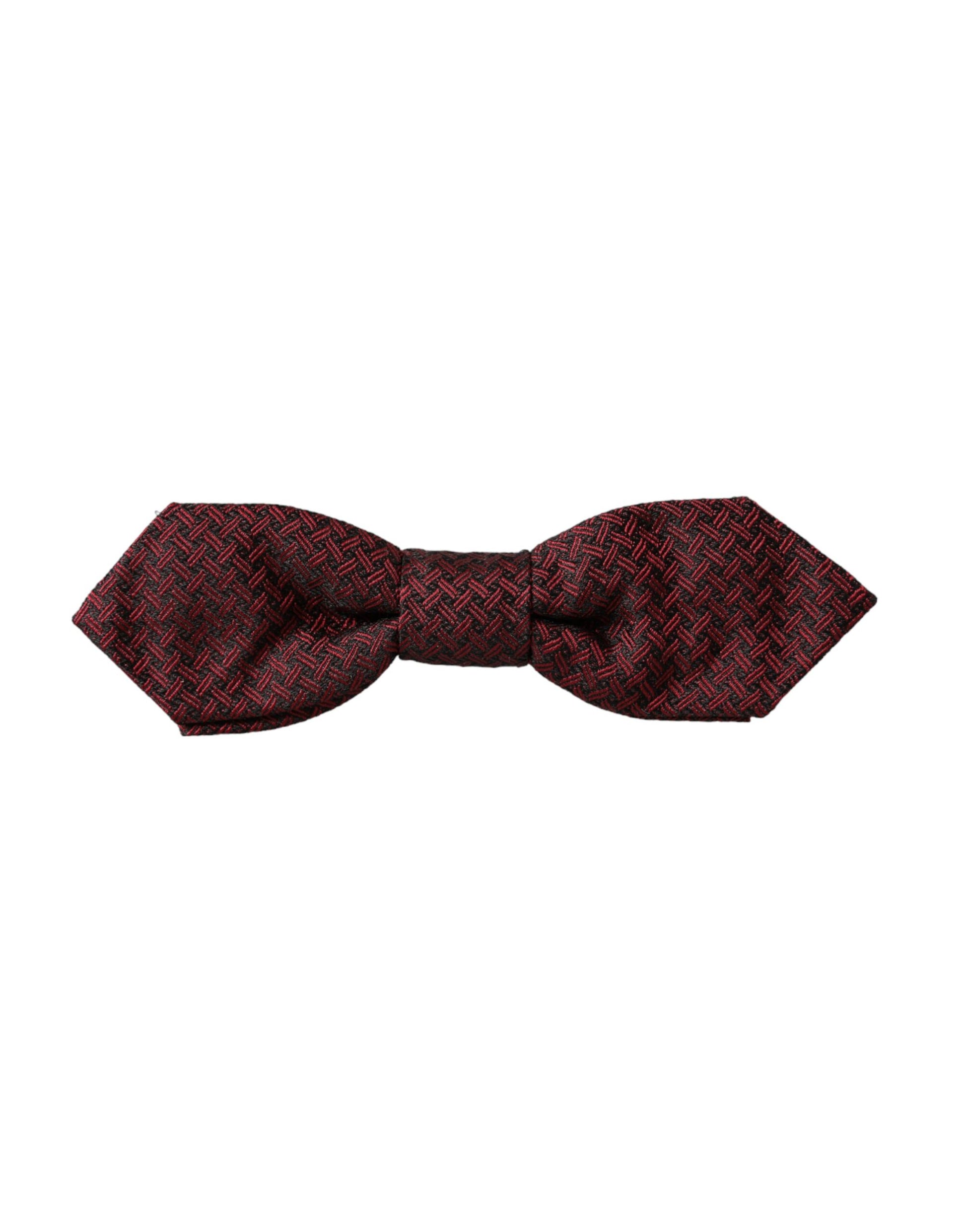 Papillon de costume pour homme en soie rouge, réglable, fantaisie