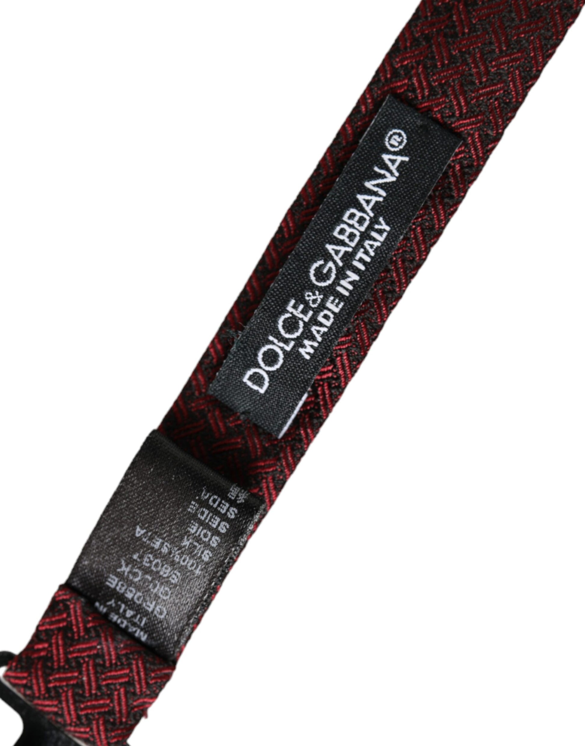 Papillon de costume pour homme en soie rouge, réglable, fantaisie