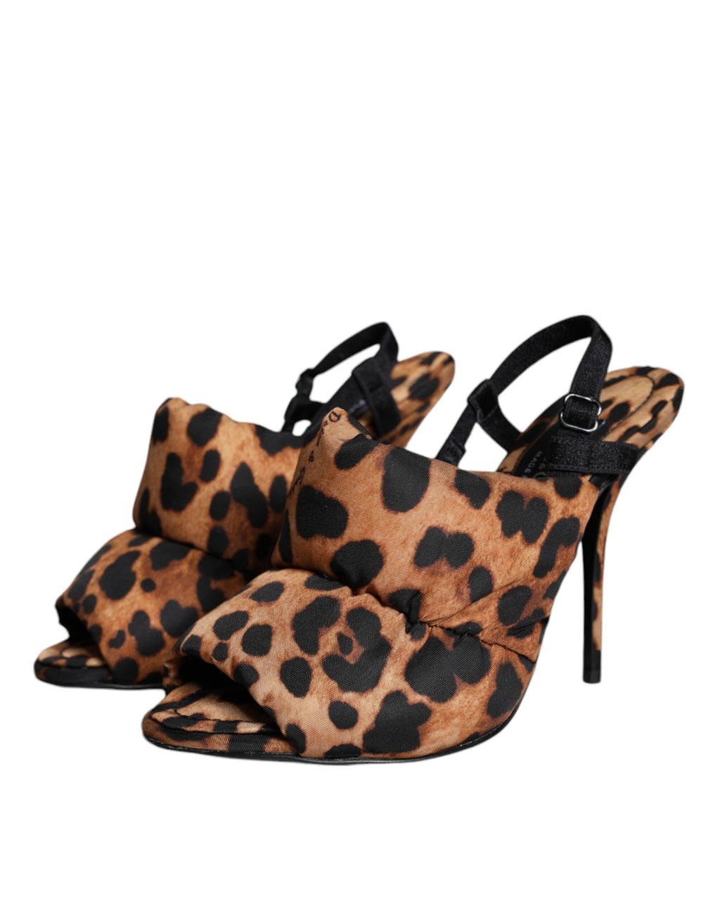 Sandales à talons Keira marron léopard