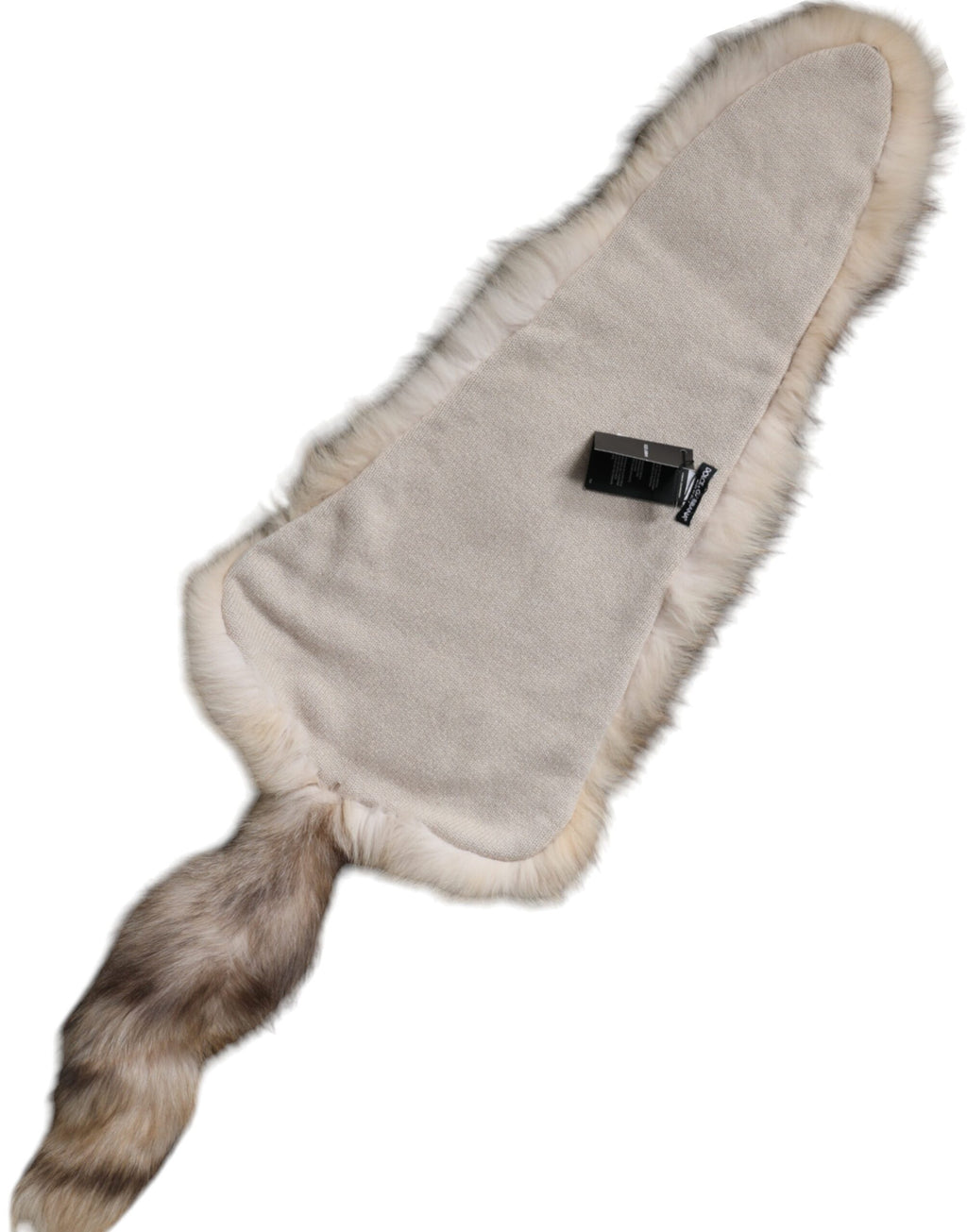 Chaleuseur de cou en fourrure de renard brun glacé, écharpe d'hiver