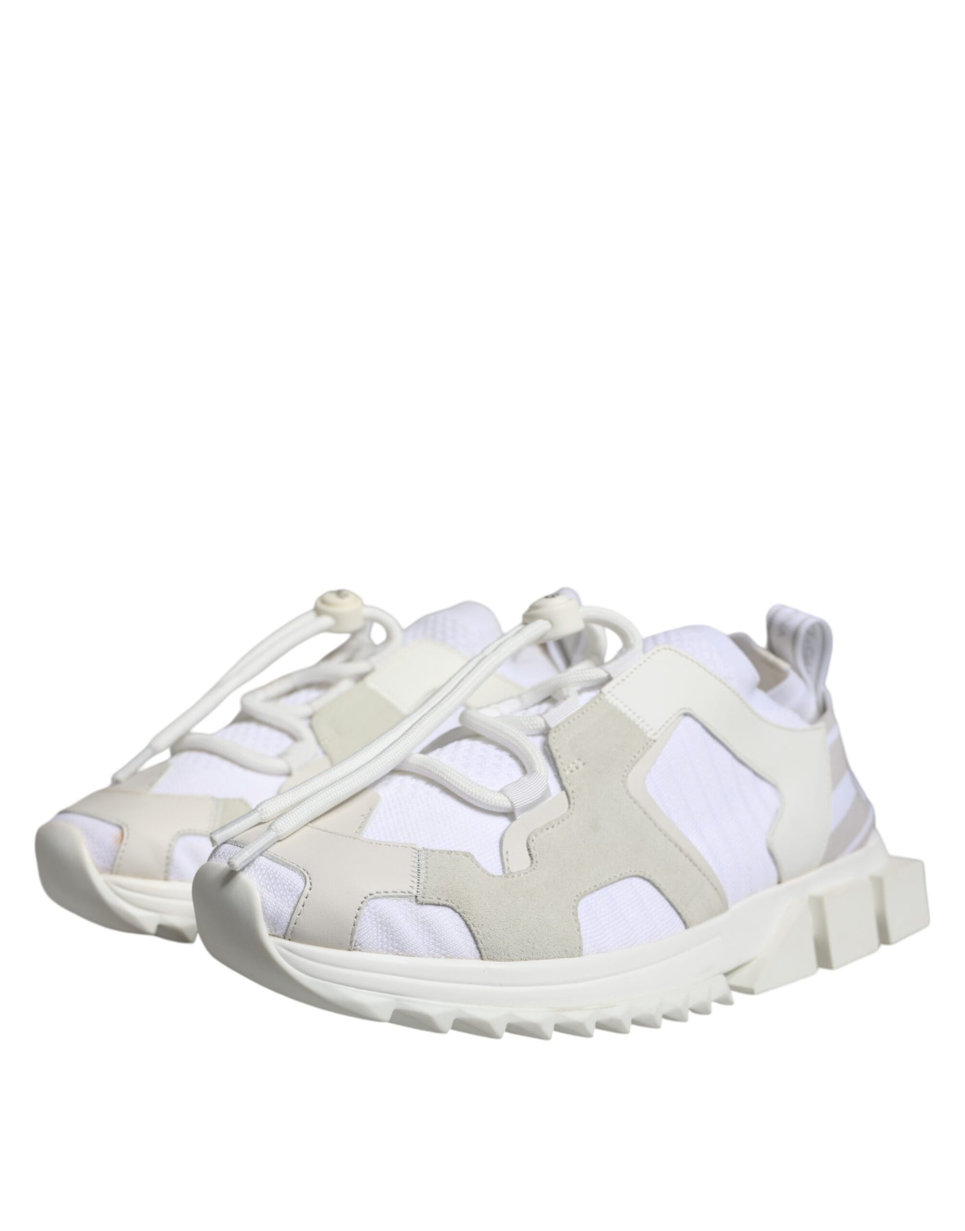 Weiße Mesh Sorrento Trekking-Sneaker Schuhe