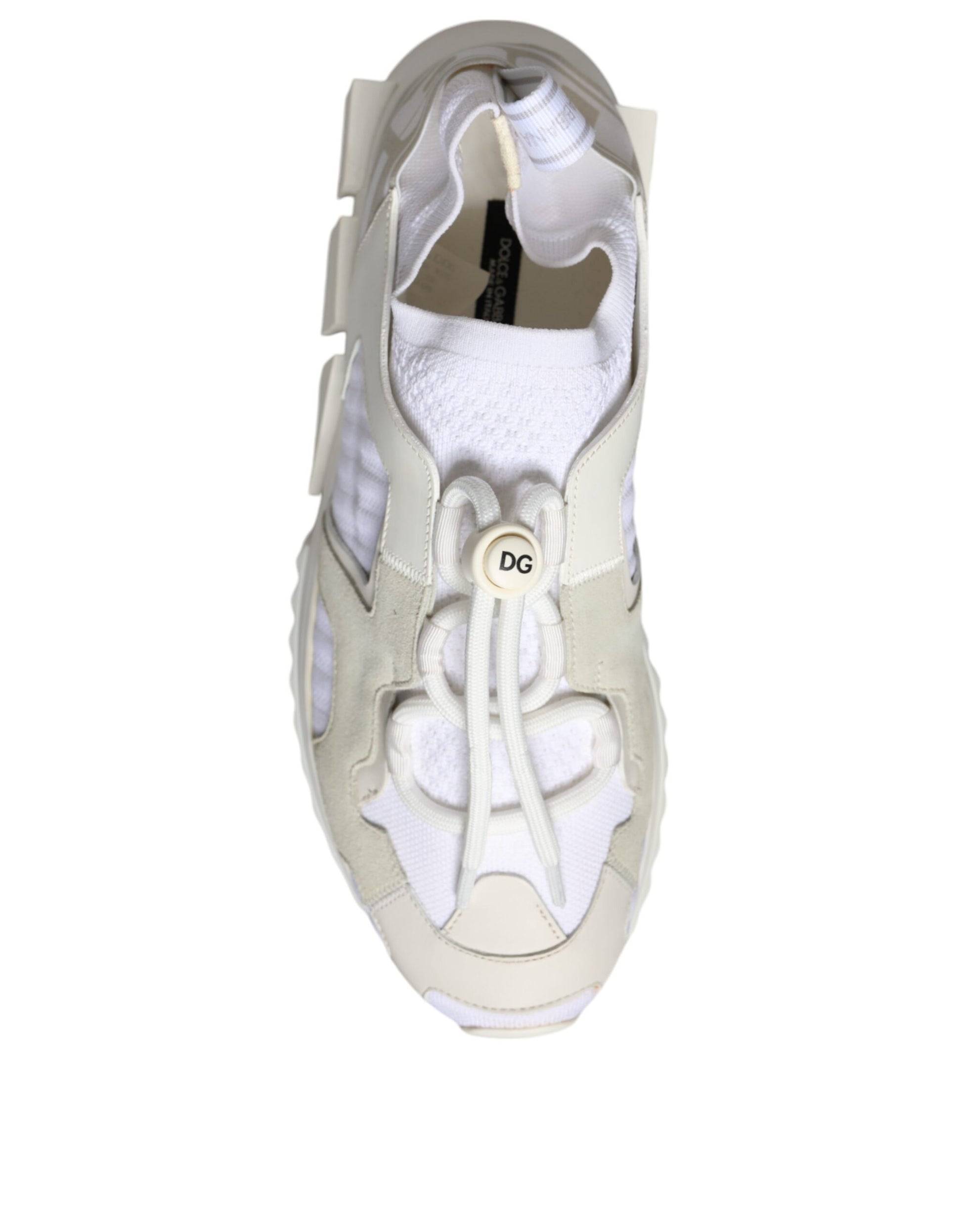 Weiße Mesh Sorrento Trekking-Sneaker Schuhe
