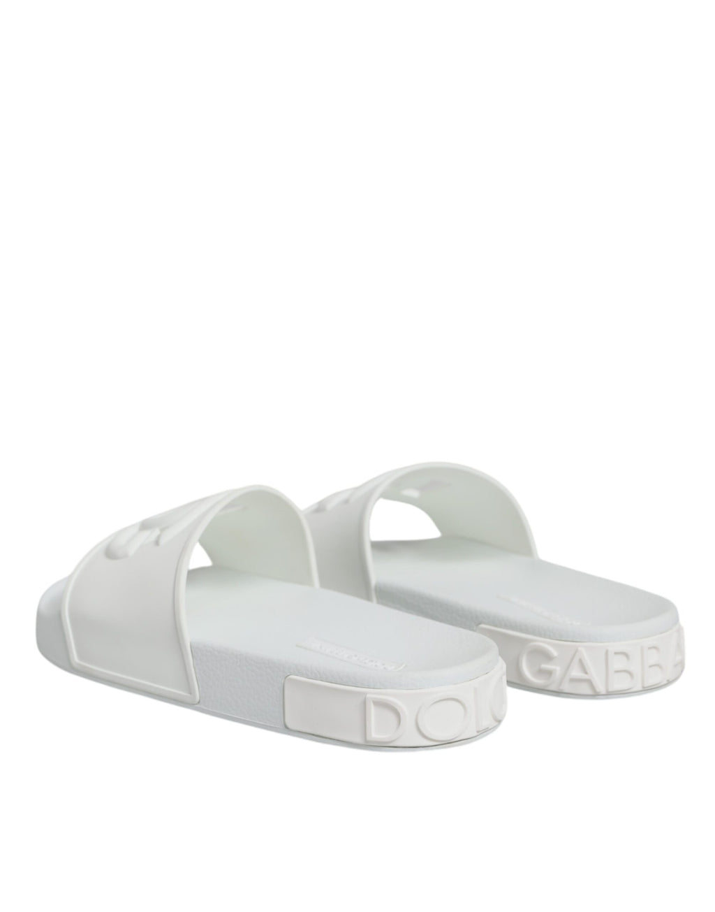 Sandales de plage en caoutchouc blanc