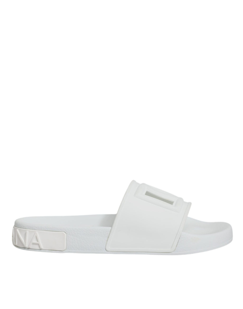 Sandales de plage en caoutchouc blanc