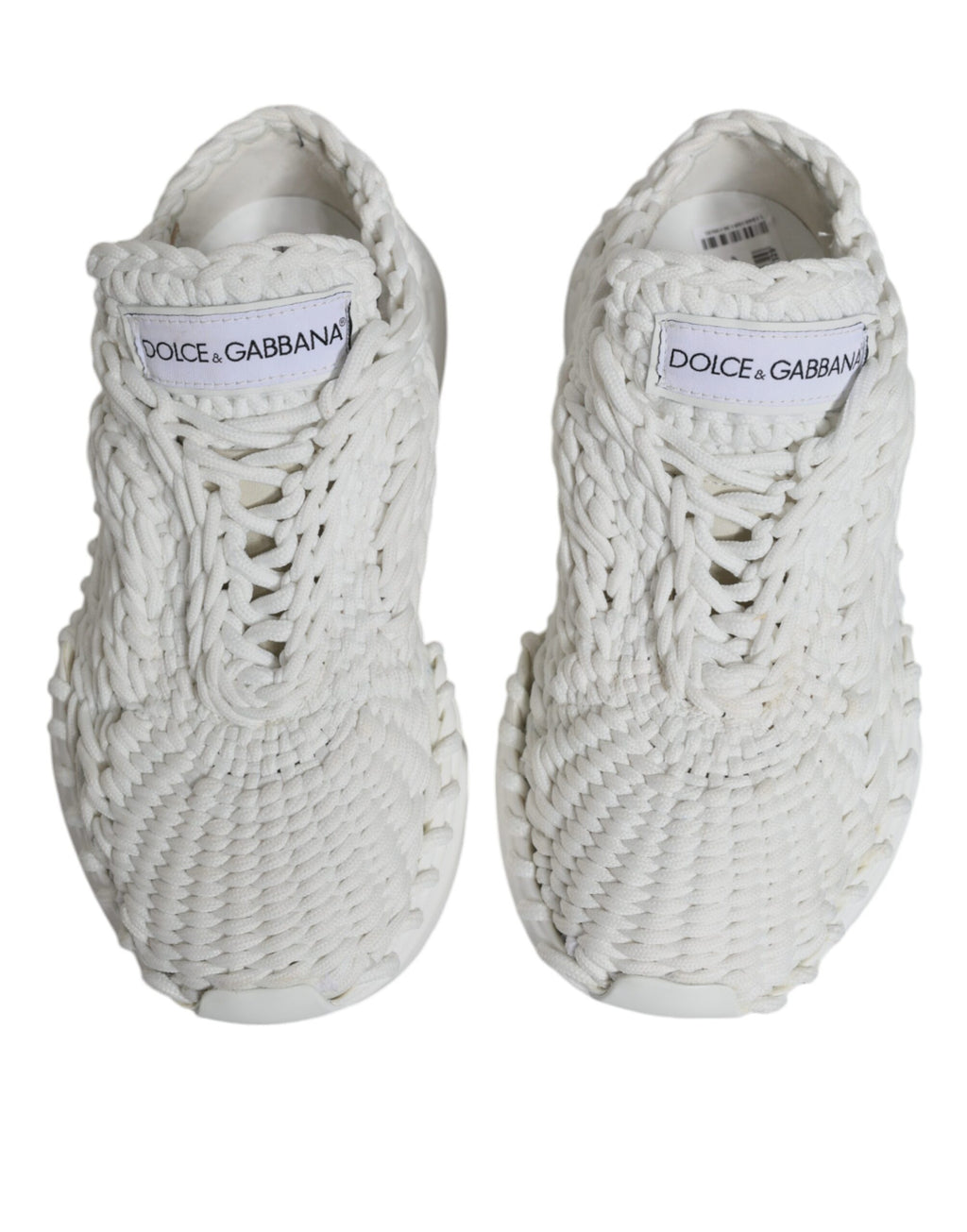 Baskets Daymaster en tricot blanc