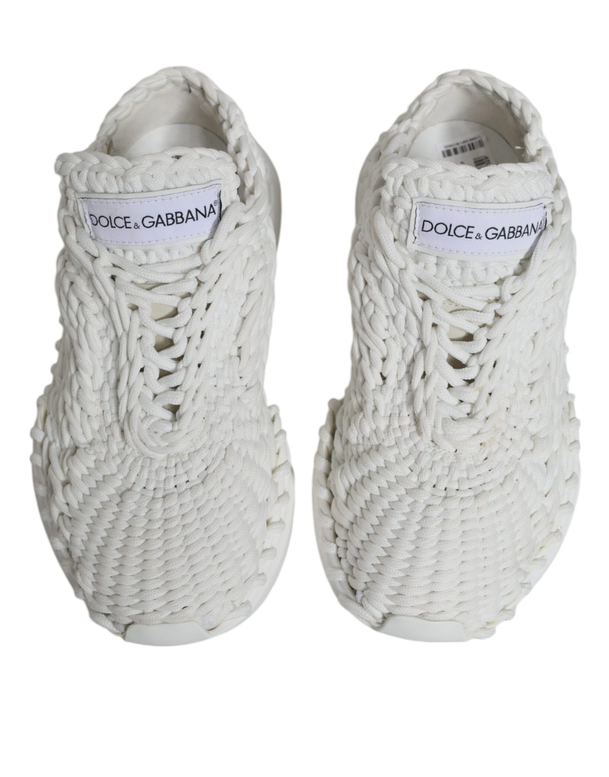 Baskets Daymaster en tricot blanc
