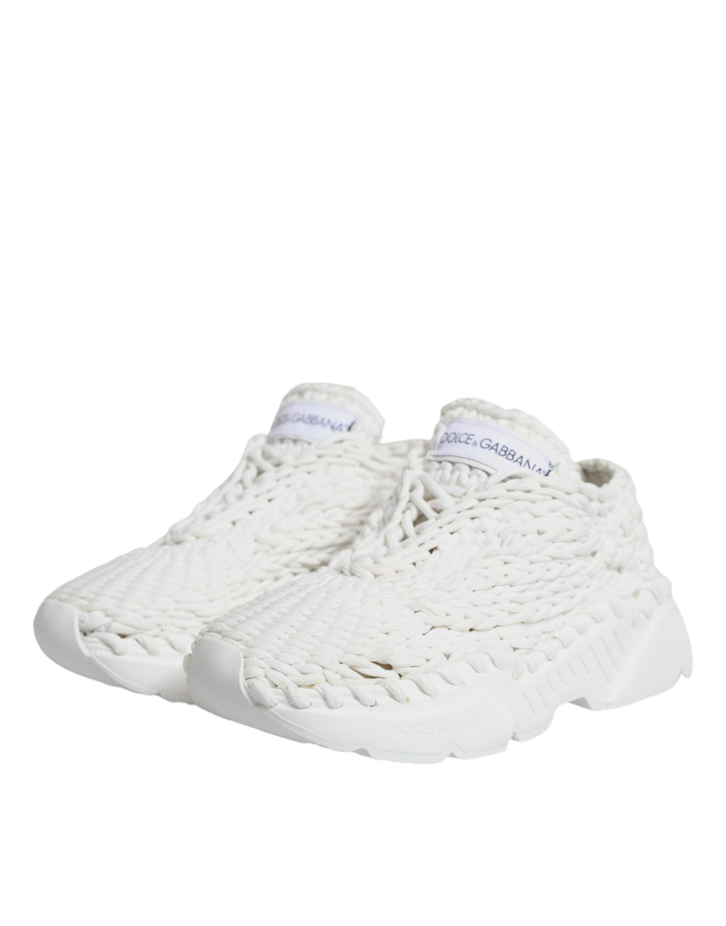Baskets Daymaster en tricot blanc