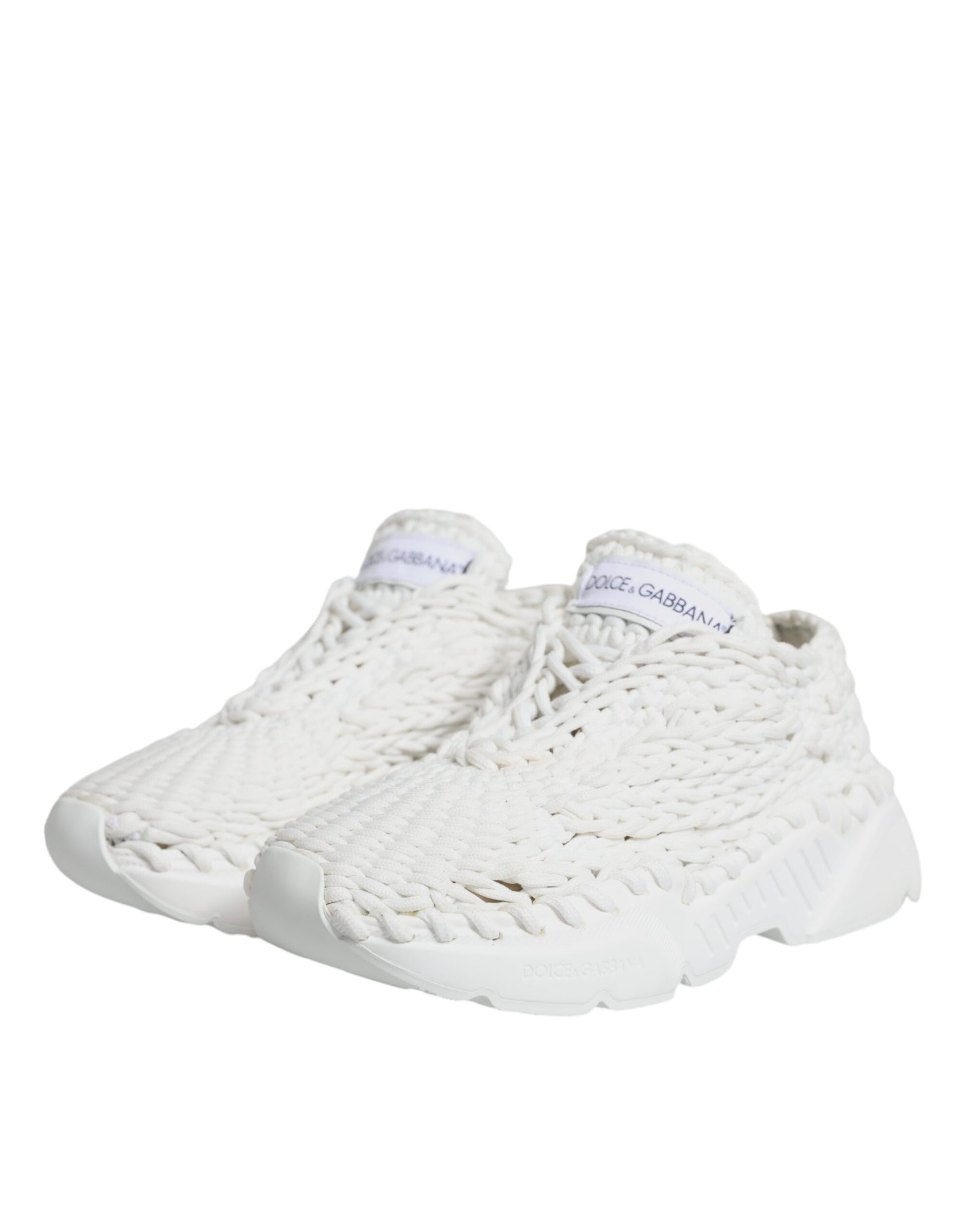 Baskets Daymaster en tricot blanc