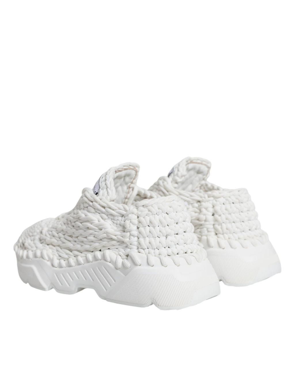 Baskets Daymaster en tricot blanc