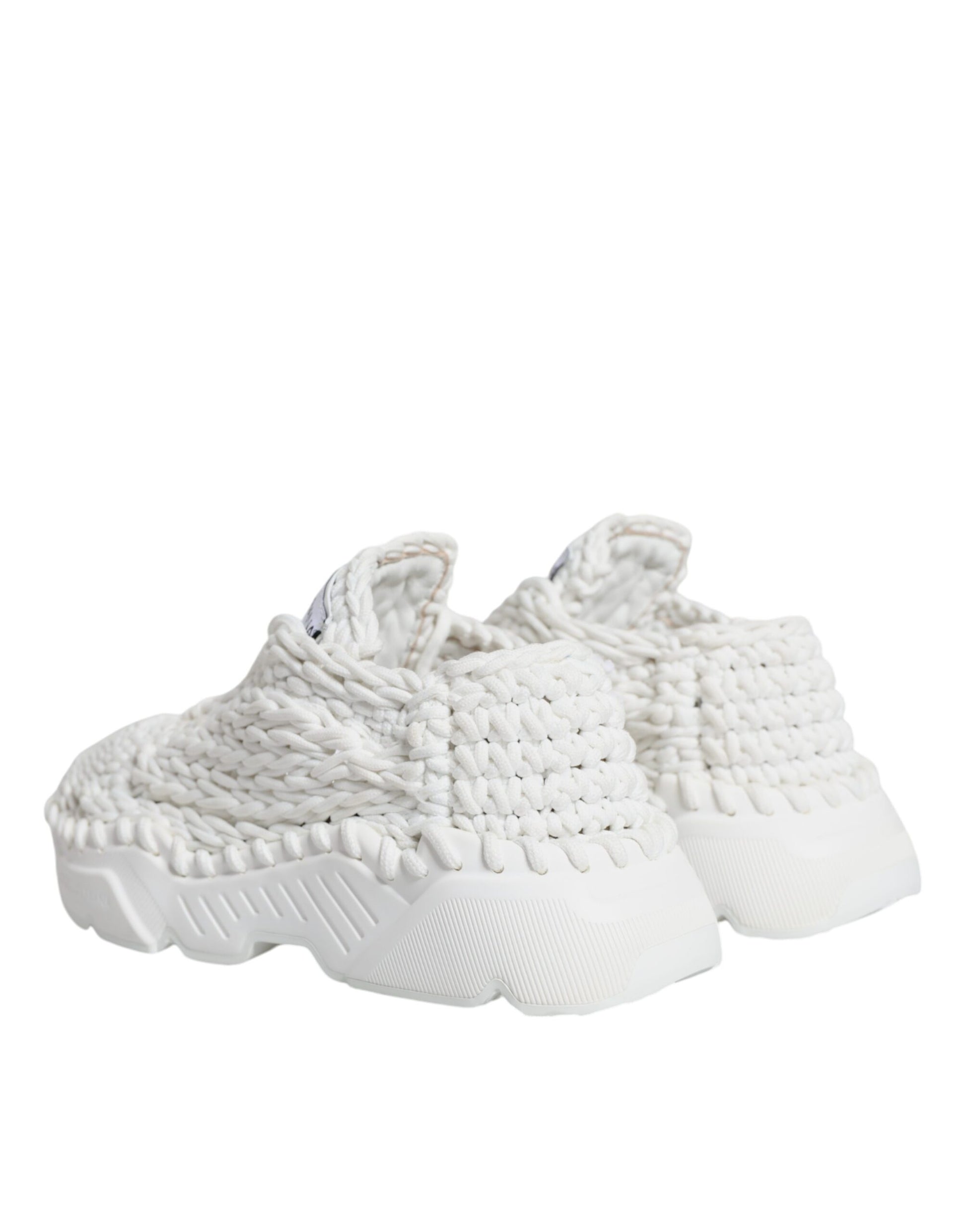 Baskets Daymaster en tricot blanc
