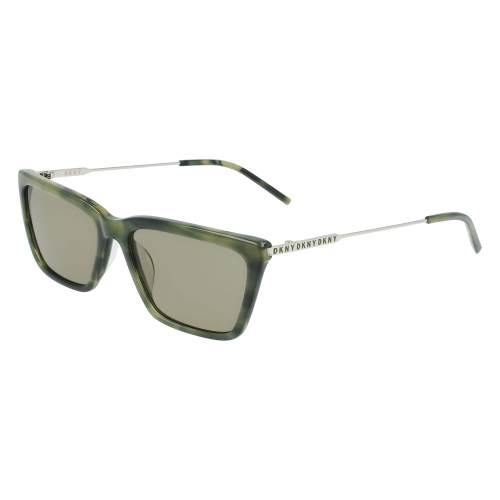 Lunettes de soleil en acétate vert