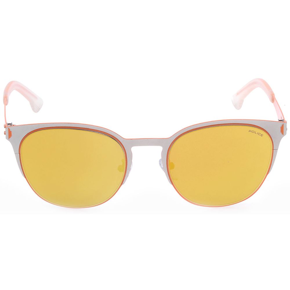 Lunettes de soleil métalliques bicolores