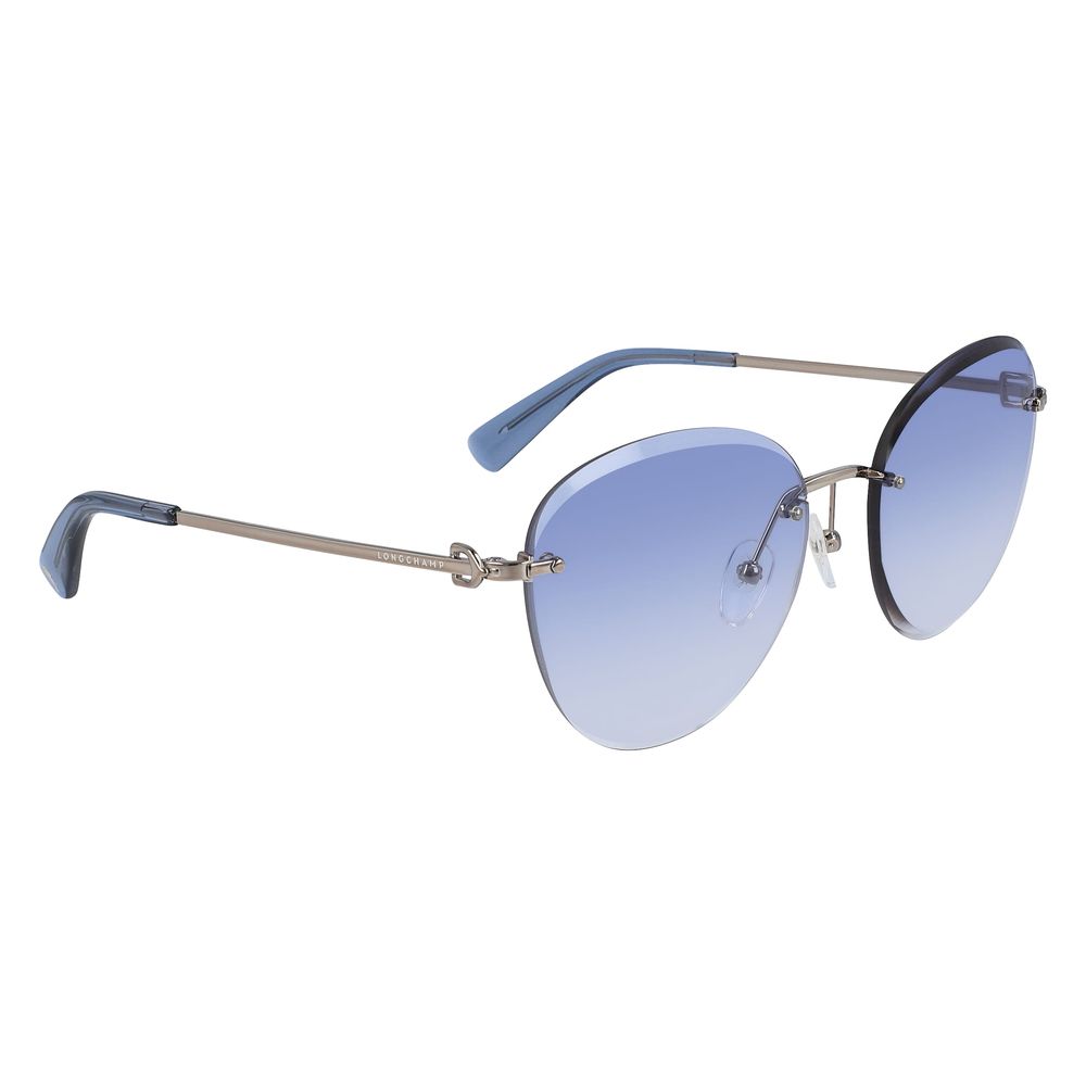 Lunettes de soleil métalliques bicolores