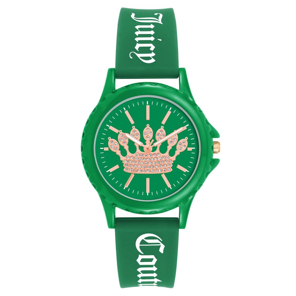 Bicolor Synthetic Bracelet Watch