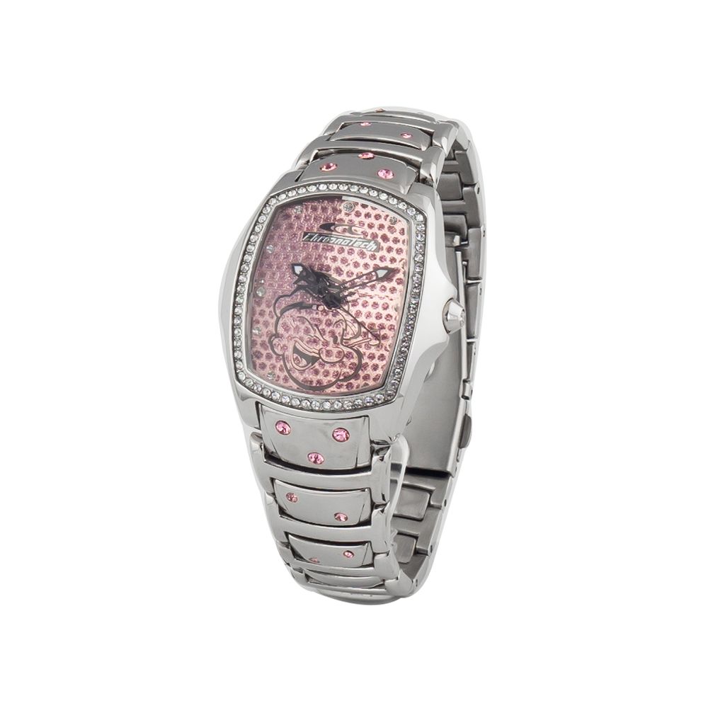 Silver Stainless Steel Dress Watch