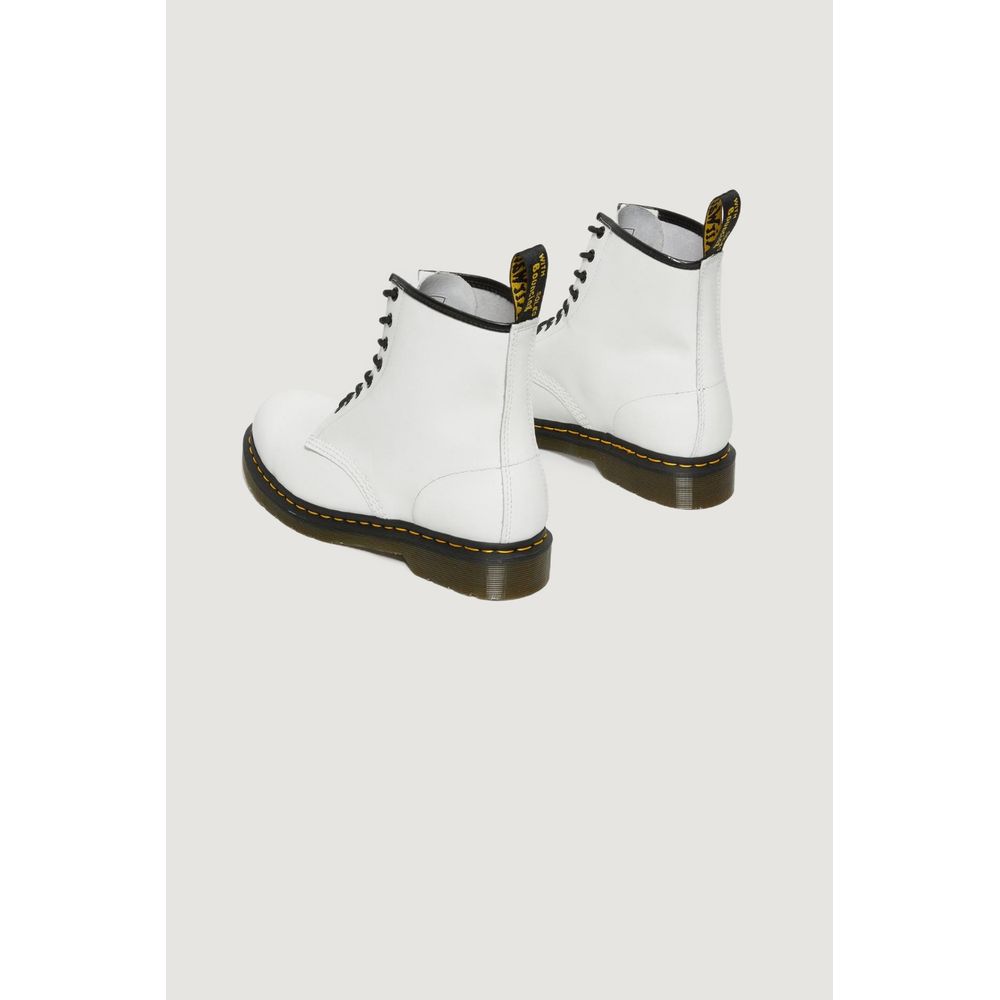 Botte en cuir blanche