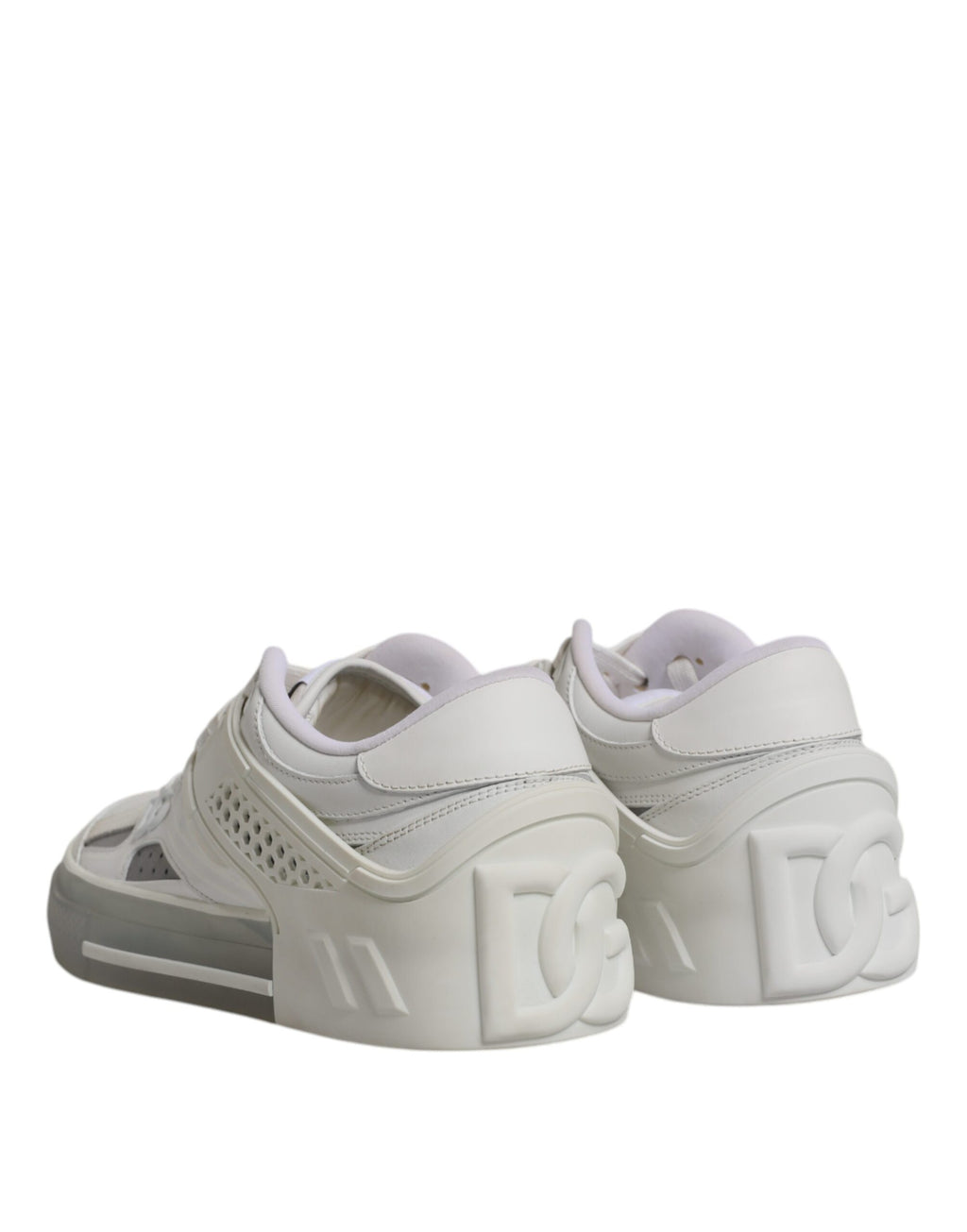Sneakers blanches personnalisées DG Logo CUSTOM 2.Zero