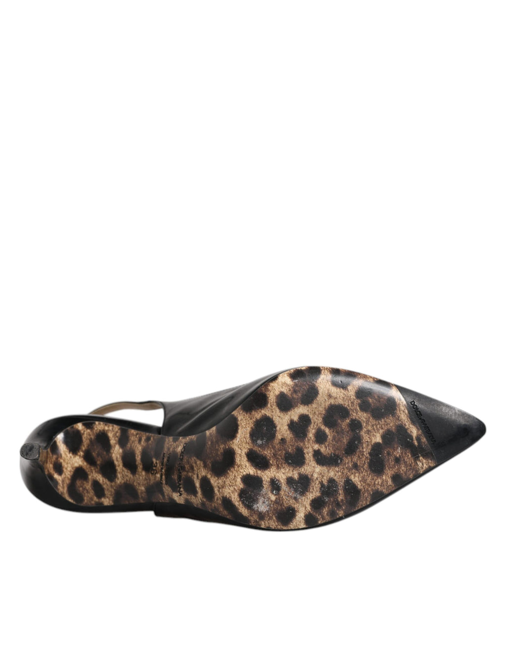 Escarpins à talons hauts en cuir noir