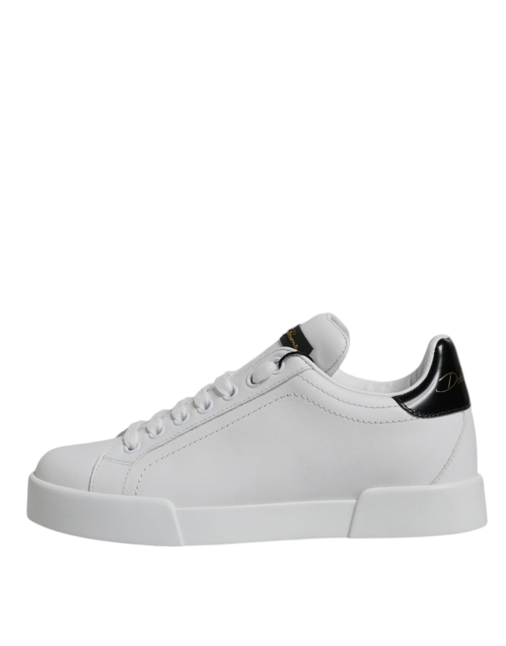 Baskets basses classiques en cuir blanc