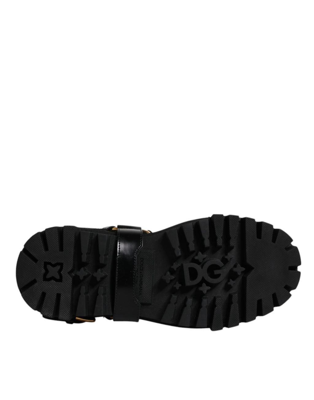 Bottes de trekking en cuir noir, à enfiler, extensibles.