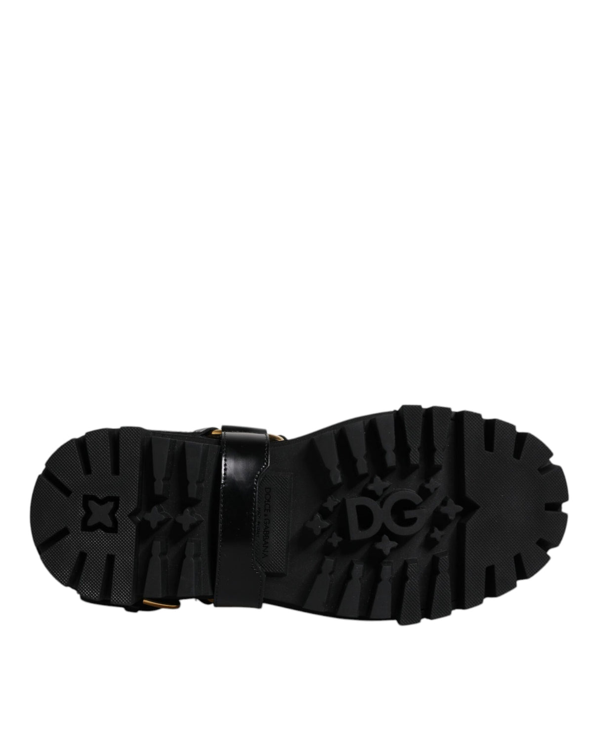 Bottes de trekking en cuir noir, à enfiler, extensibles.
