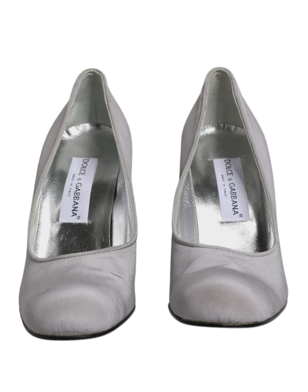 Escarpins à talons hauts en cuir daim gris