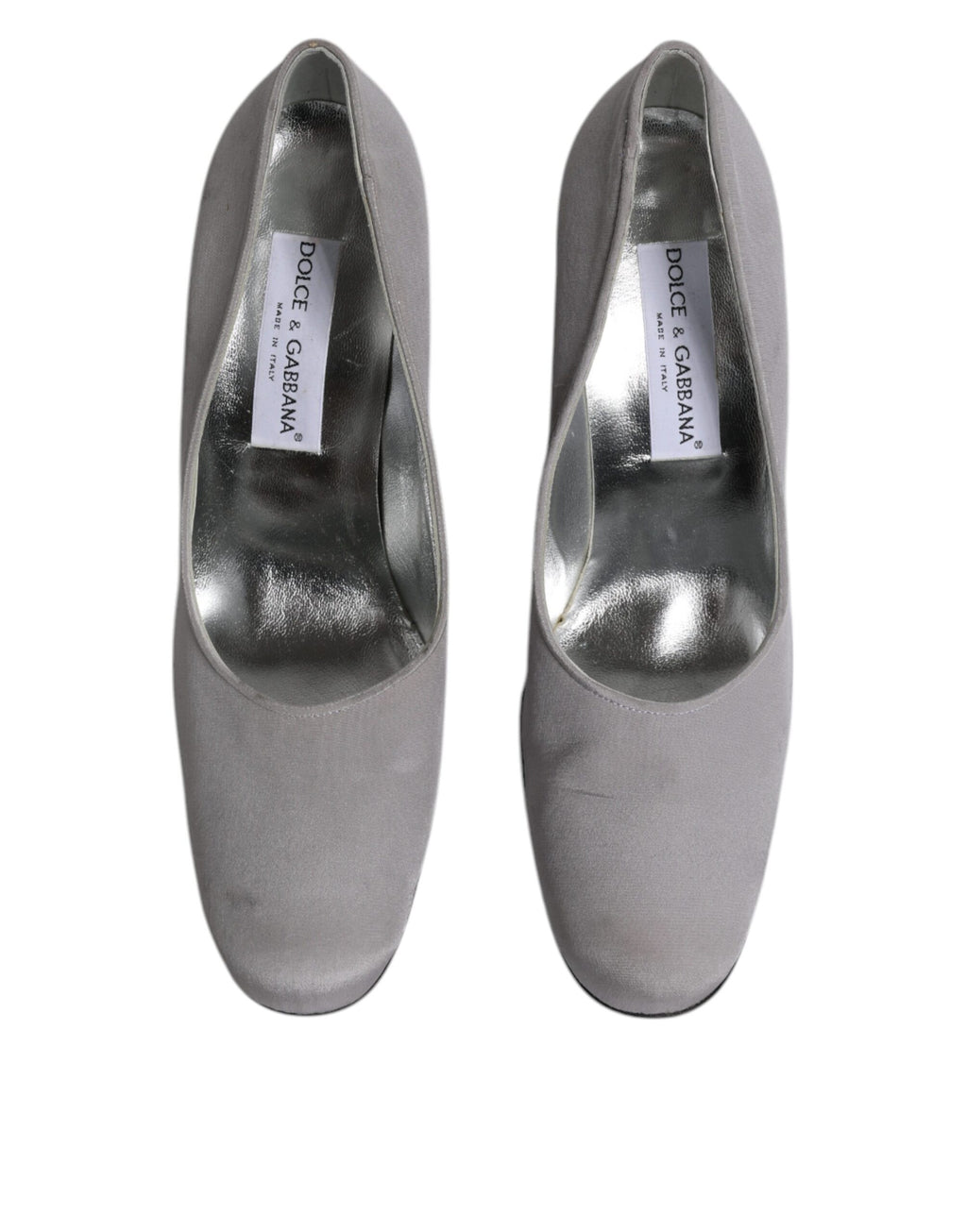 Escarpins à talons hauts en cuir daim gris