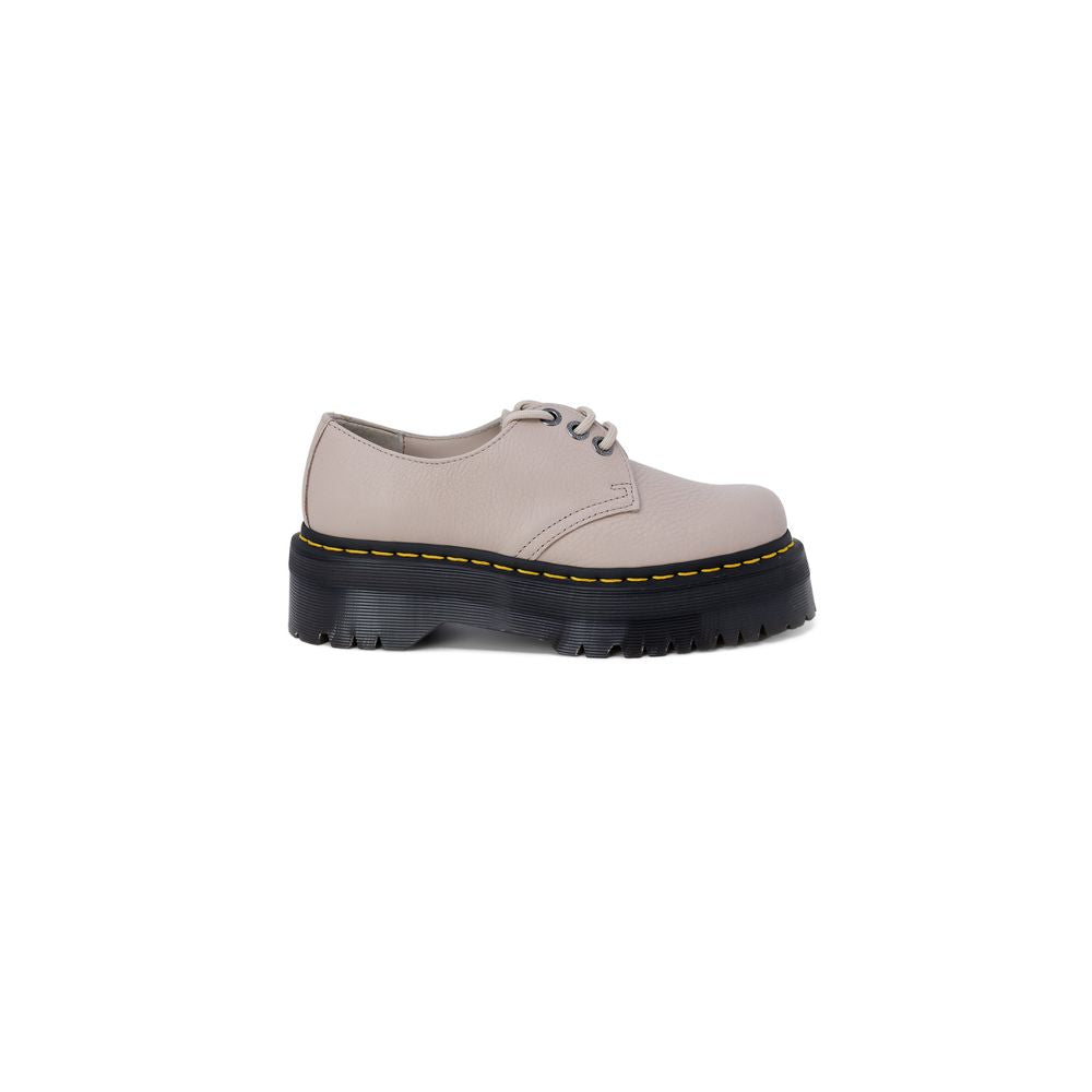 Botte en cuir violet à lacets
