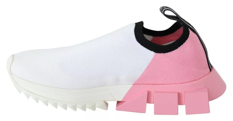 Sneakers Sorrento rose et blanc avec logo