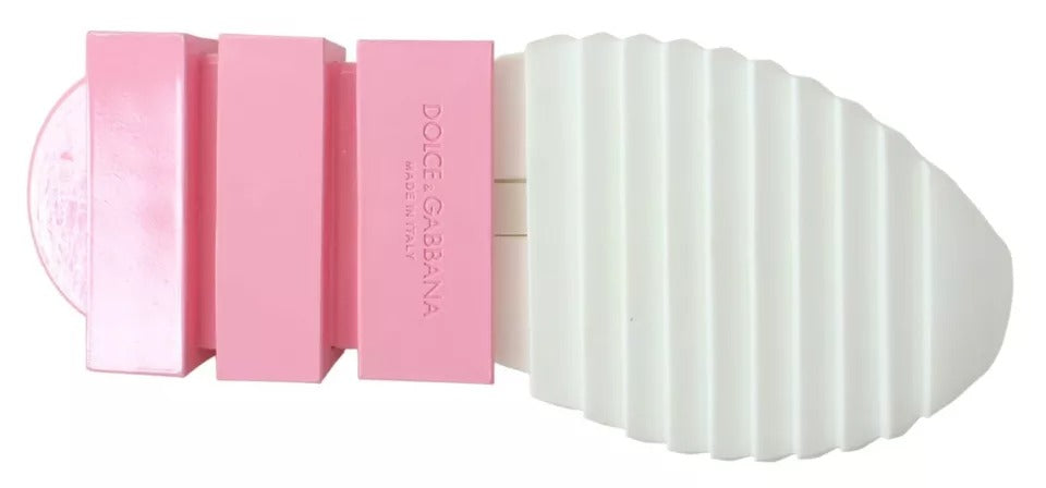 Sneakers Sorrento rose et blanc avec logo
