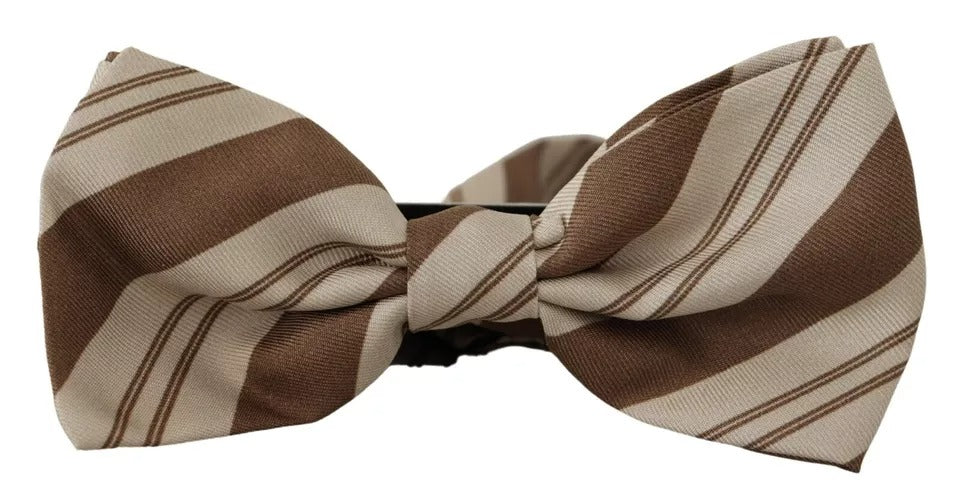 Cravate papillon réglable pour homme, motif multicolore.