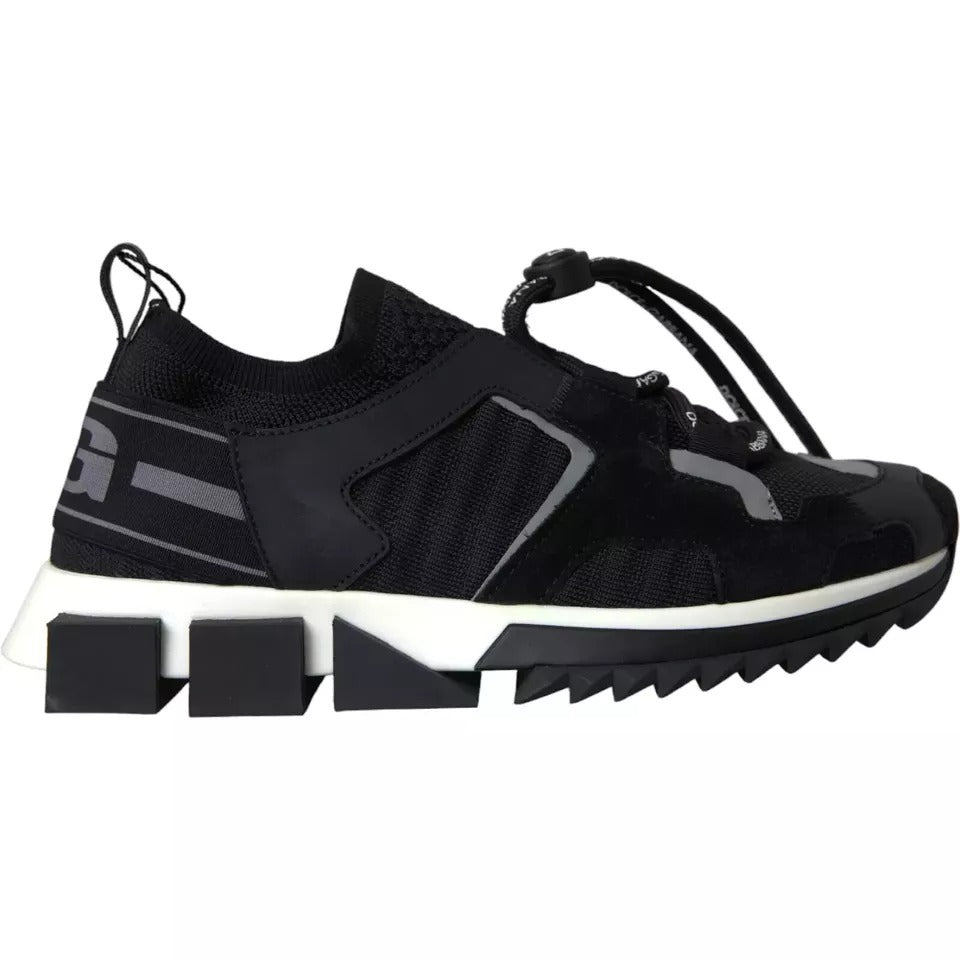 Sneakers homme Sorrento, noir et blanc, logo.
