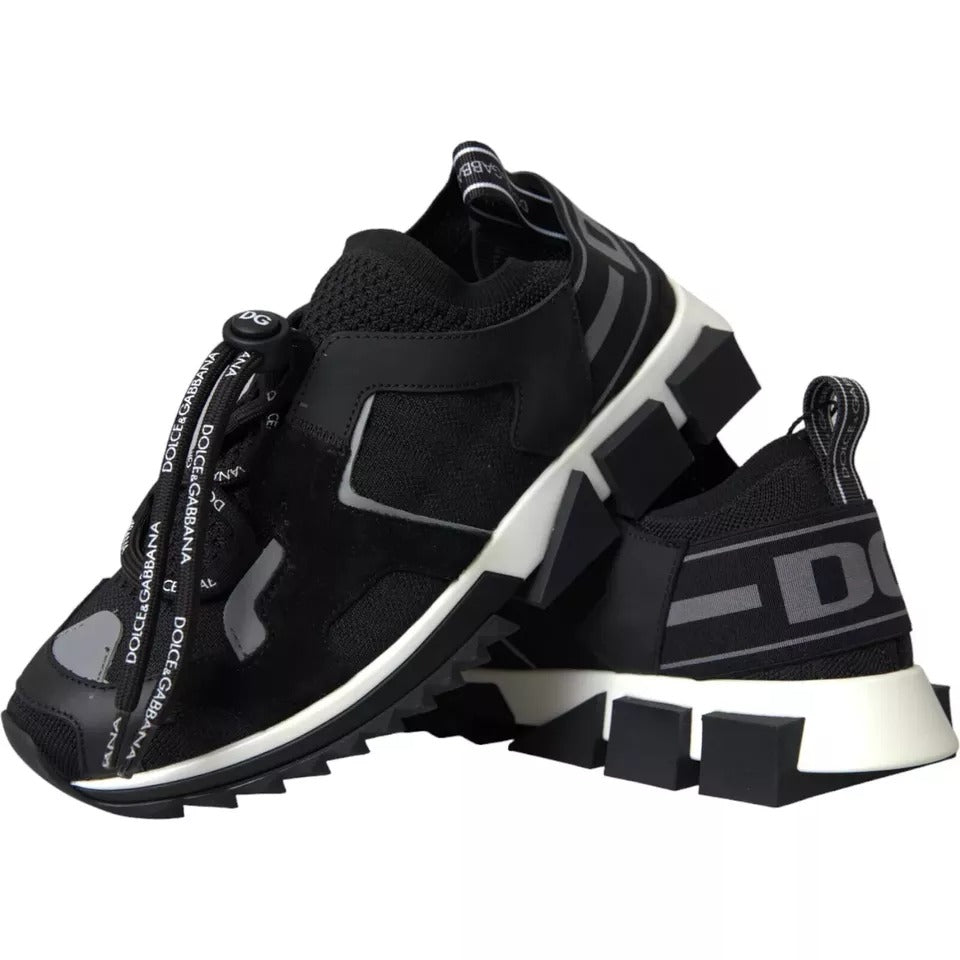 Sneakers homme Sorrento, noir et blanc, logo.