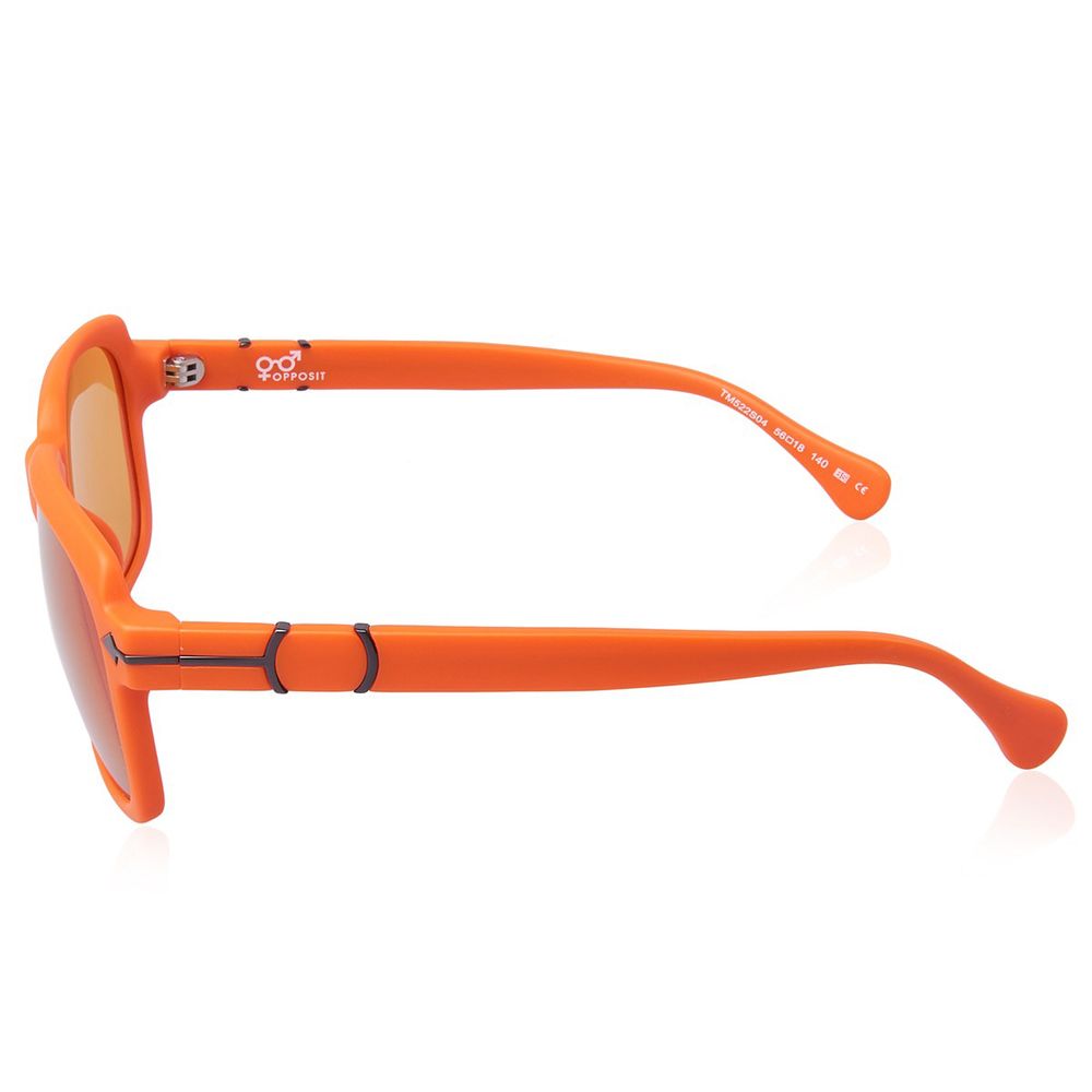 Lunettes de soleil en acétate orange