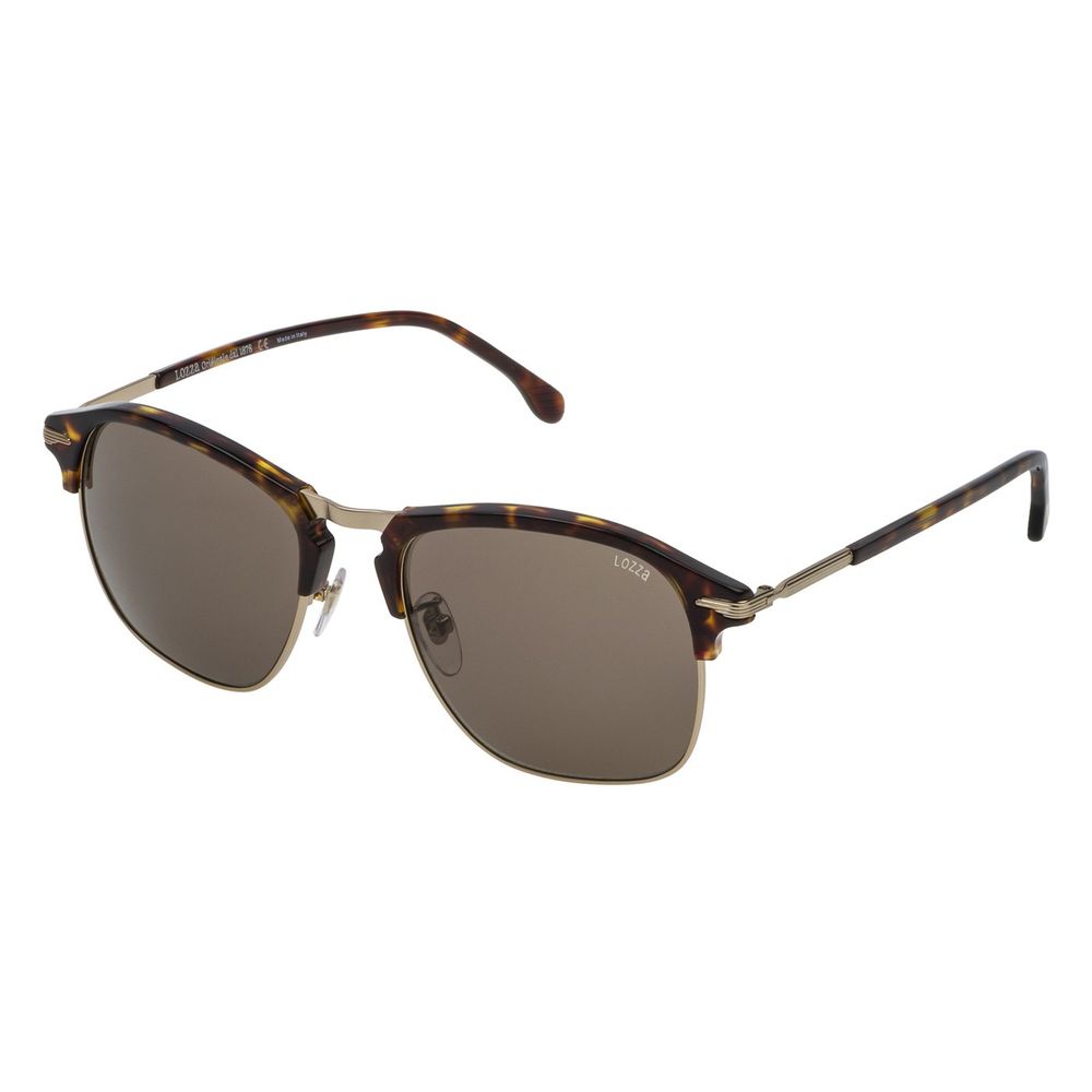 Braune Acetat-Sonnenbrille